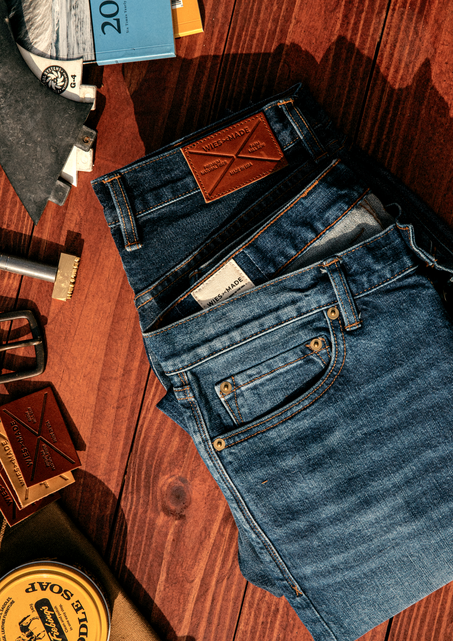 Sam River Wash American Made 14oz Jeans