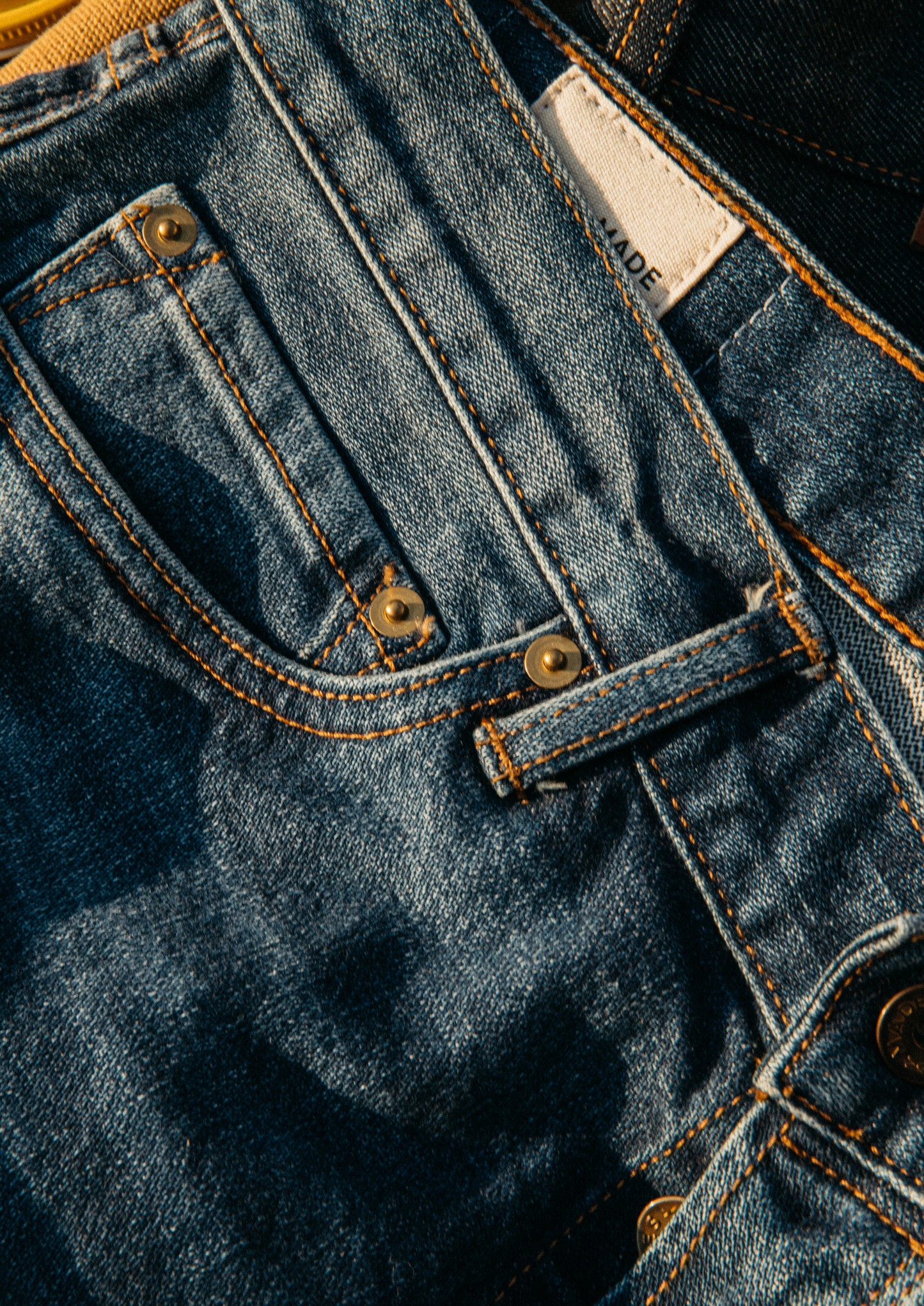 Sam River Wash American Made 14oz Jeans