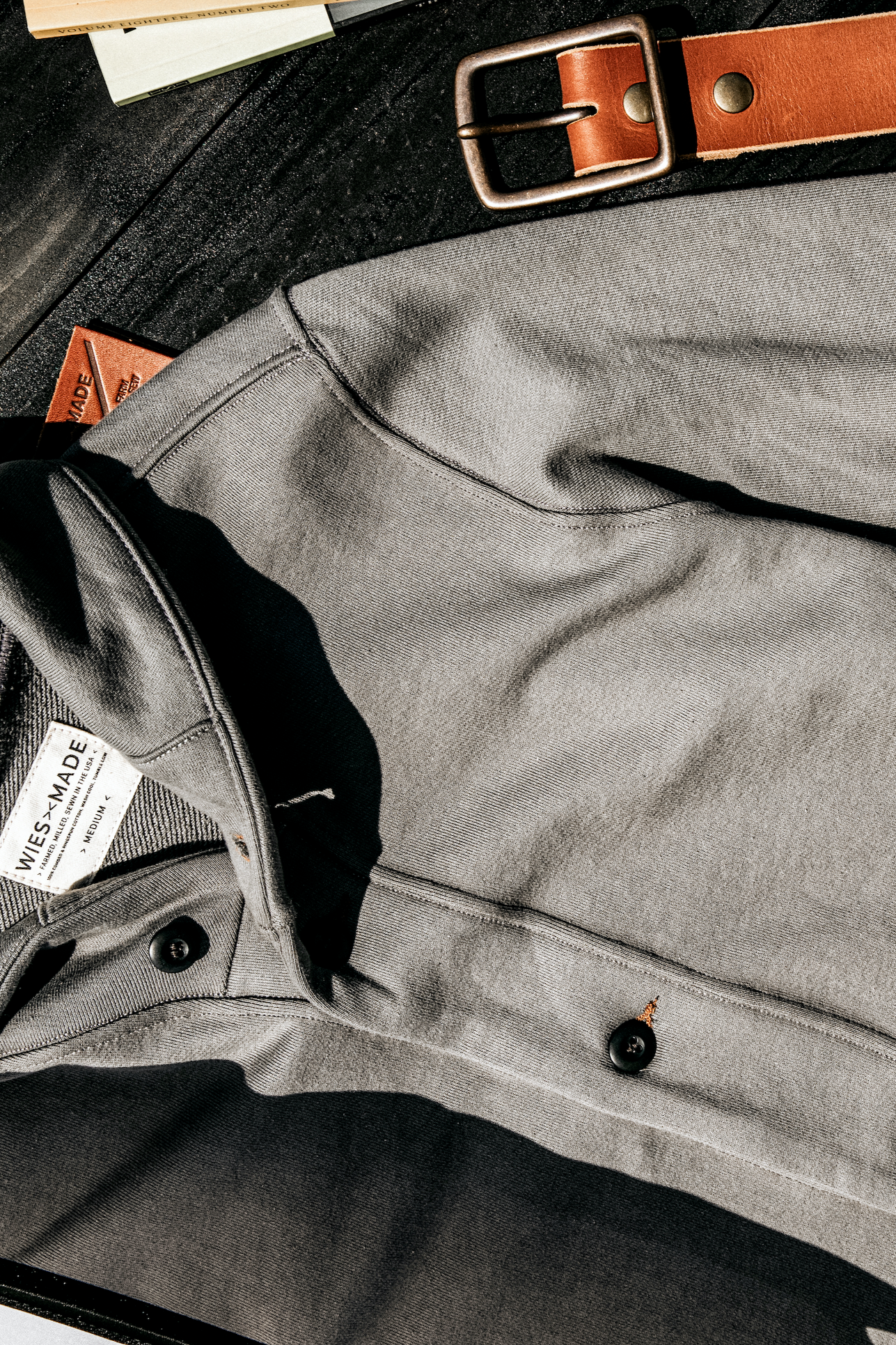 gray artcher jacket