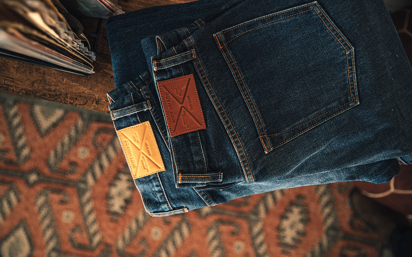 Jack Vidalia Mills 14oz Selvedge Jeans Ocean Wash| 100% American Made Cotton