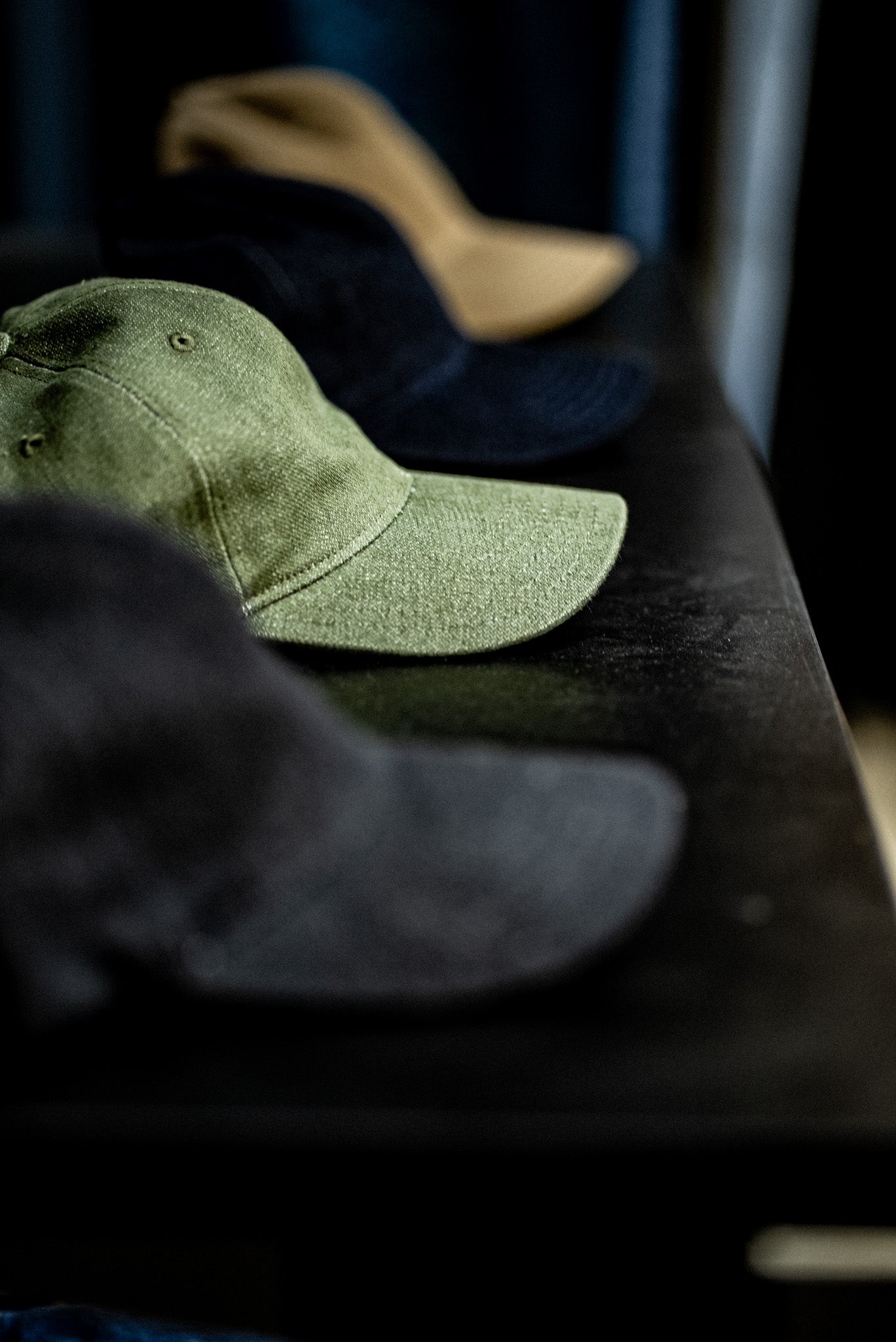 Ball Cap | 14oz BT American Denim - Olive