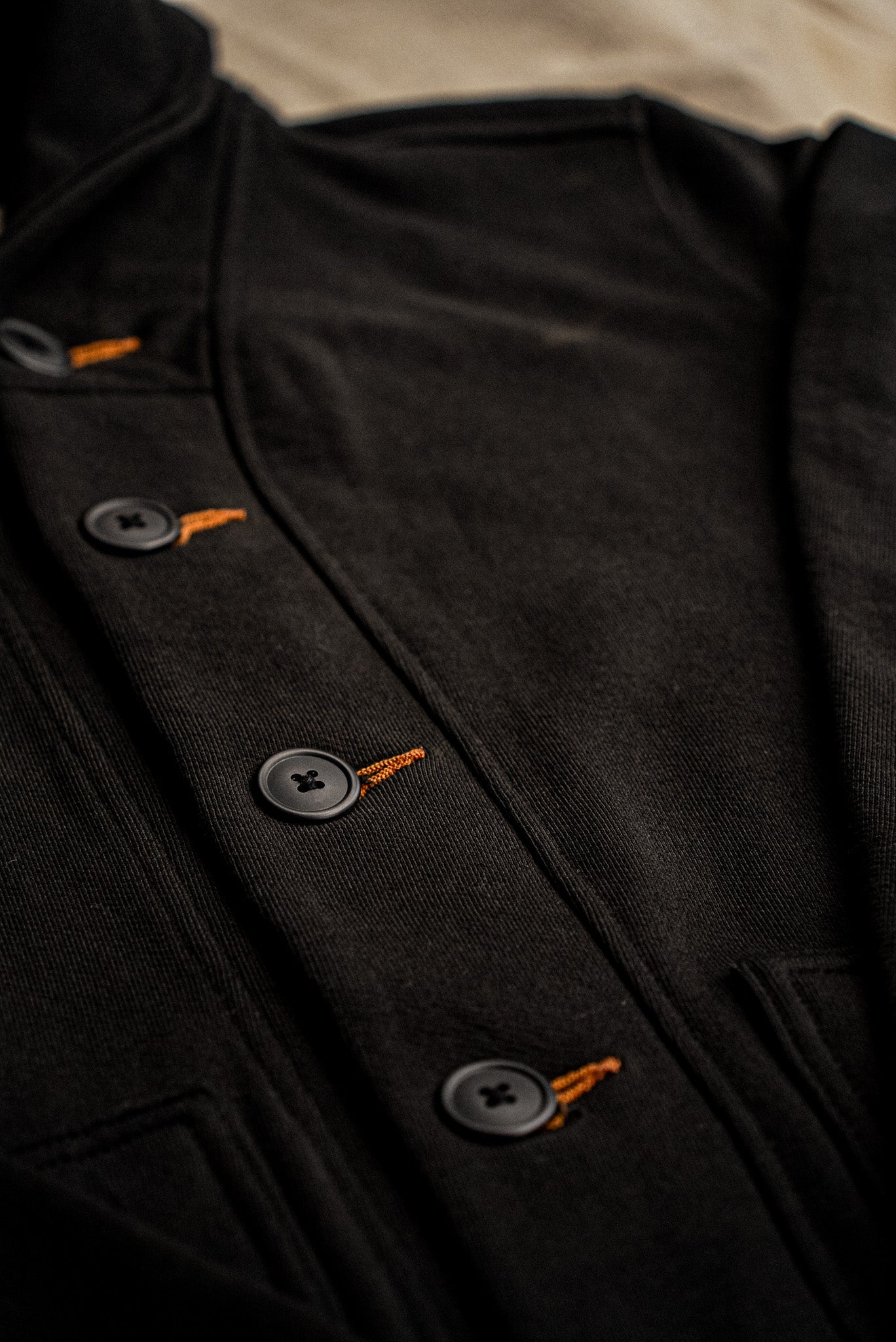 Men's Bodega Shawl Cardigan | 14oz 100% Cotton French Terry- Basalt