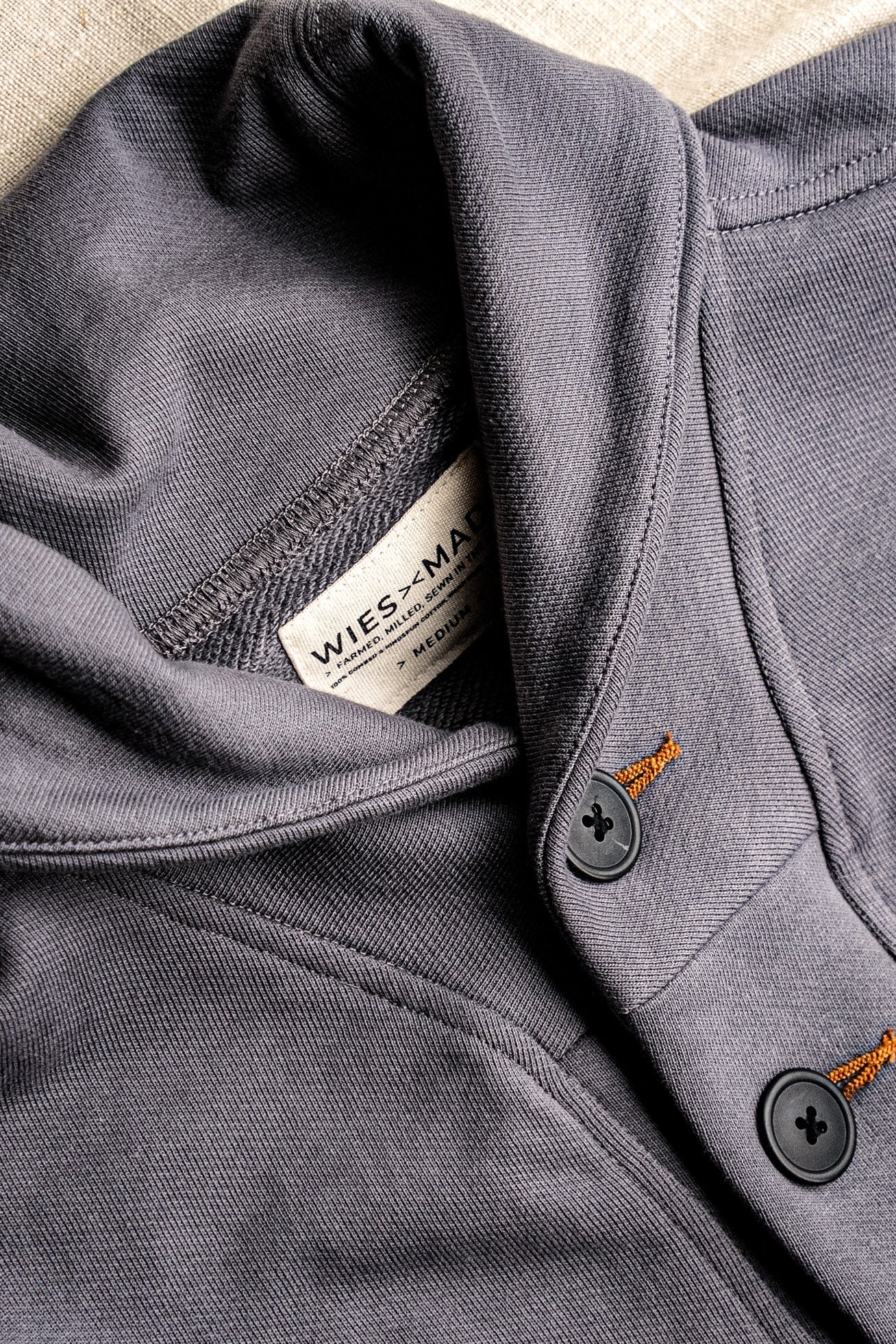 Bodega Cardigan French Terry Shawl Collar Cardigan