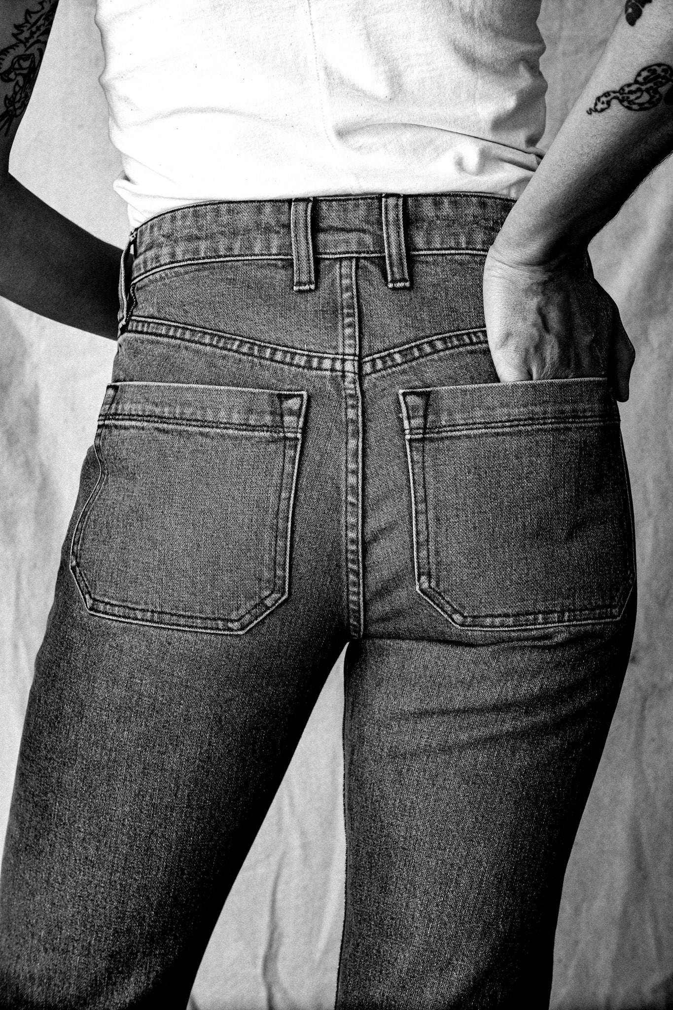 Scout Jean | Ocean Wash Denim Military Pant