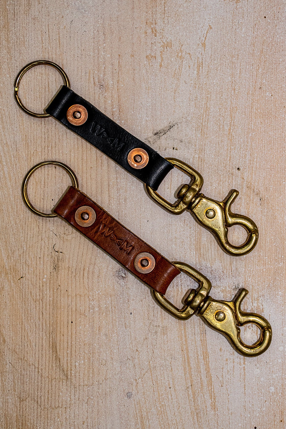 Key Clip Tan | Horween Leather