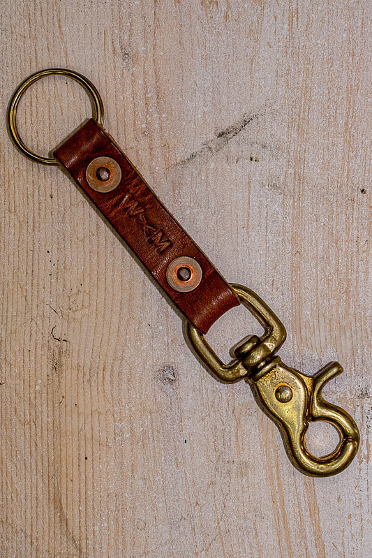 Key Clip Tan | Horween Leather