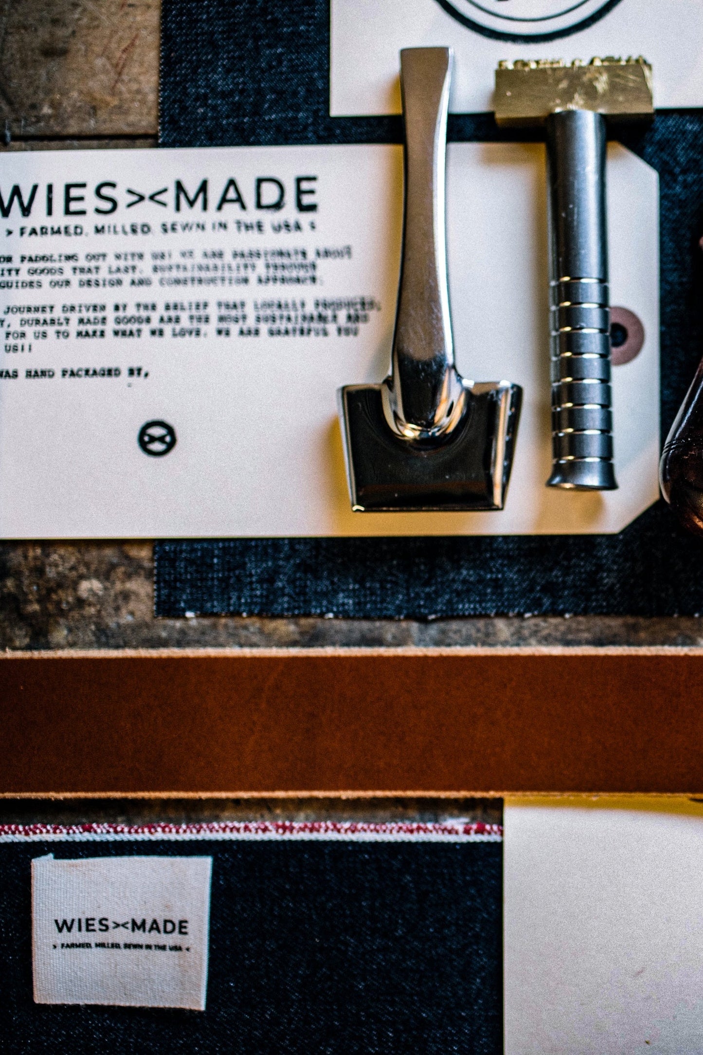 Key Clip Tan | Horween Leather