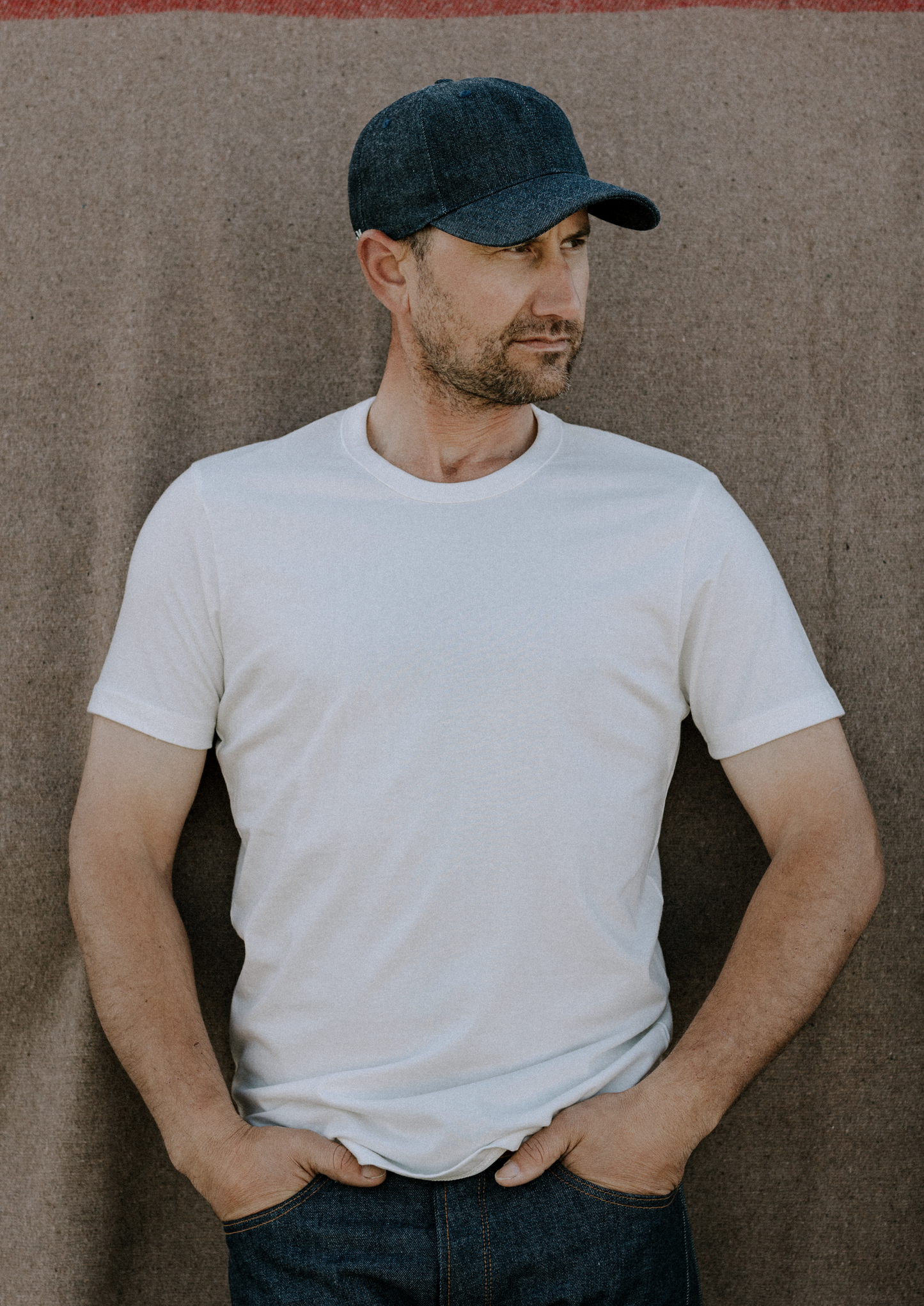 Men's Bolinas Heavyweight Tee | 8oz American Made 100% Cotton - White