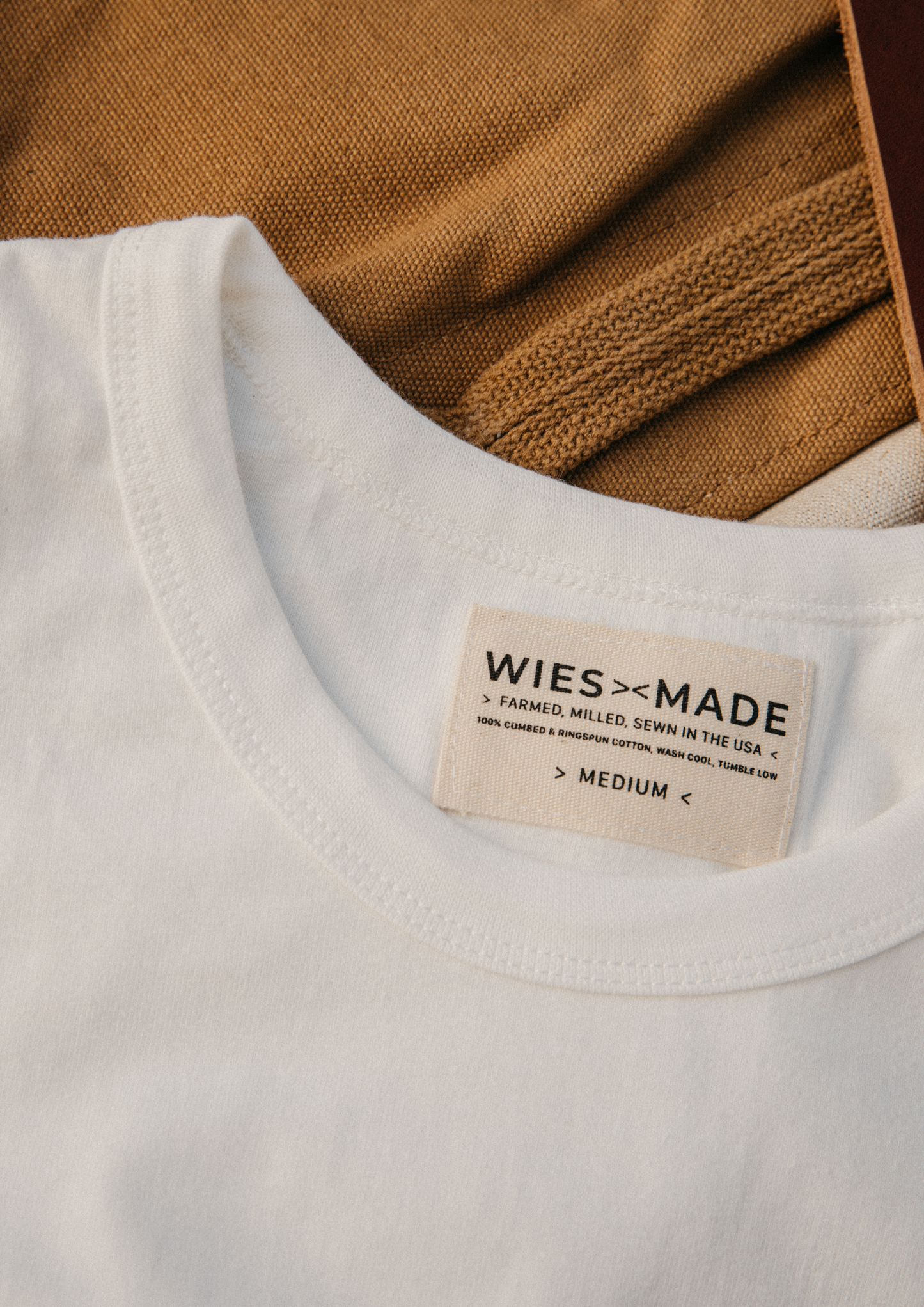 Men's Bolinas Heavyweight Tee | 8oz American Made 100% Cotton - White