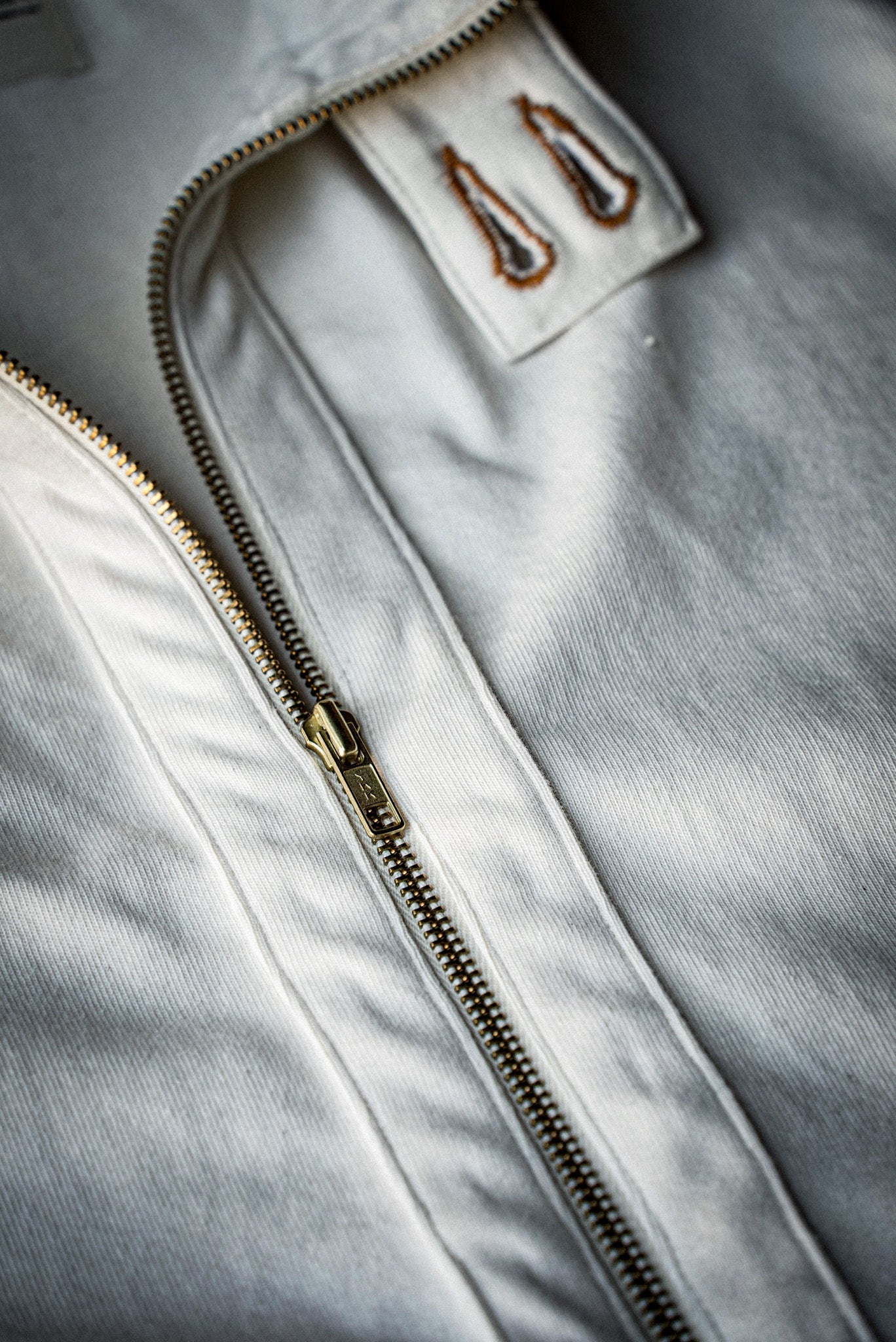 Men | Stinson Moto Zip | 12oz 100% Cotton - Natural