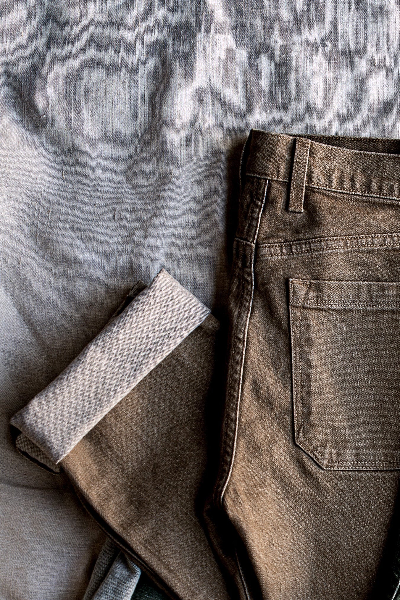Scout Jean | Denim Military Pant - Wheat