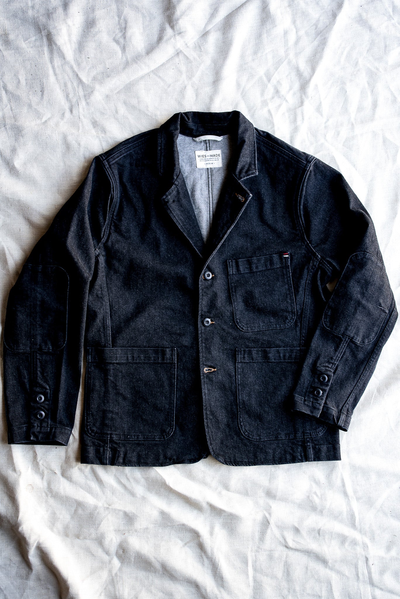 Men's Scout Blazer | Denim Chore Jacket - Black Stone