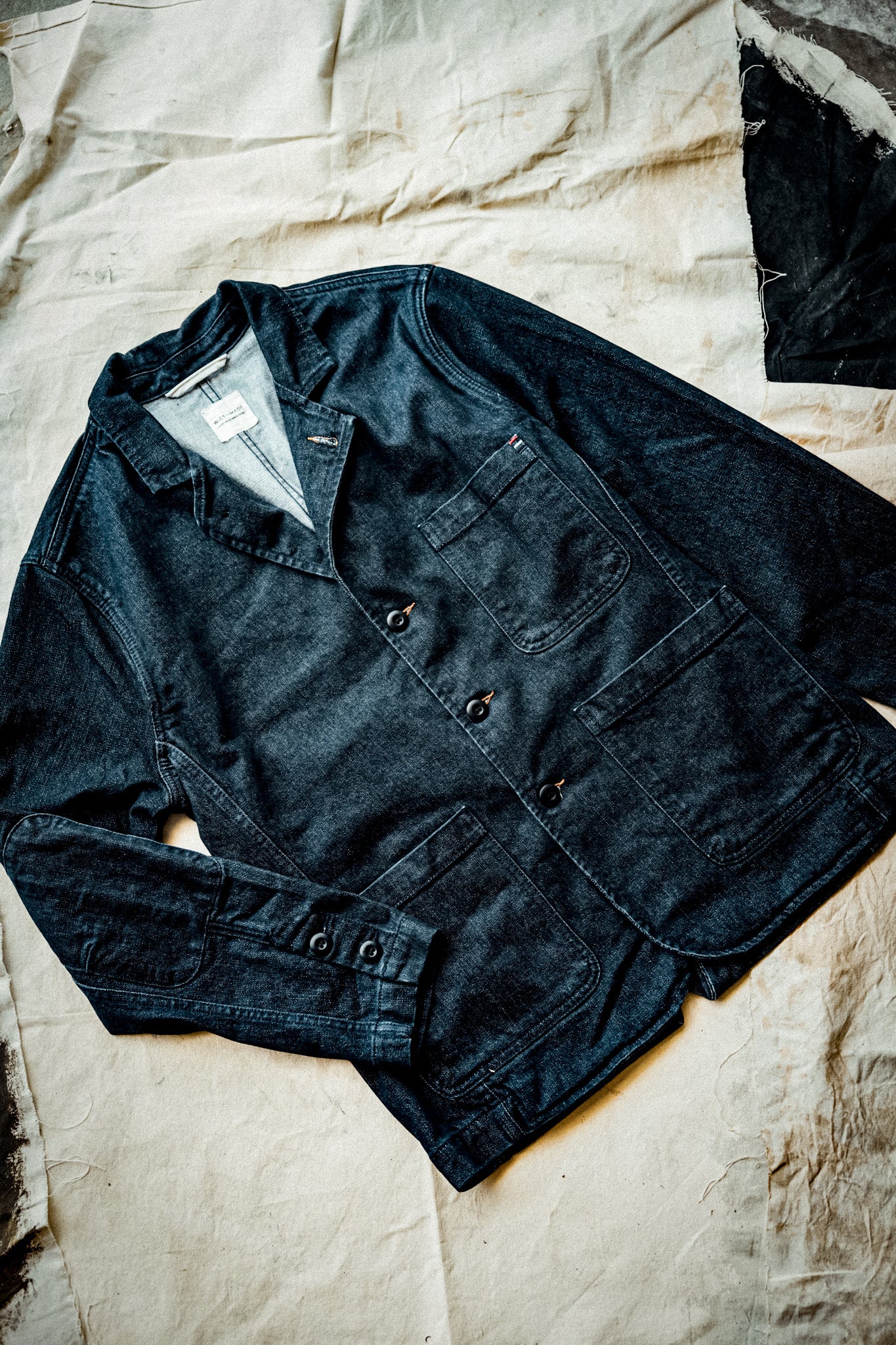 Men | Scout Blazer | Denim Chore Blazer - Ocean