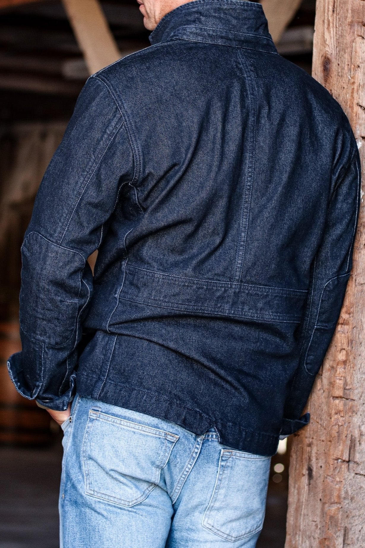 Men's Scout Blazer | Denim Chore Jacket - Ocean