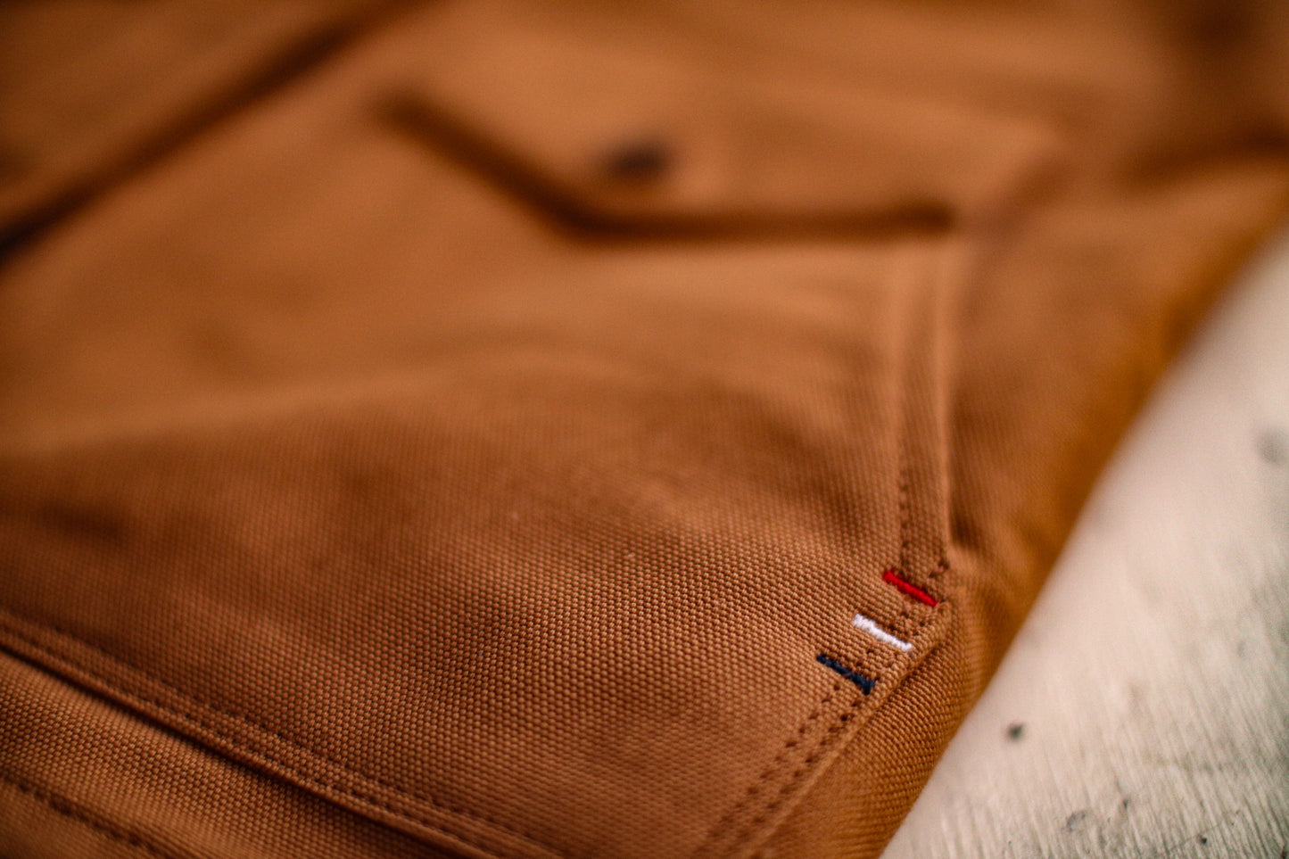 Men's James 100% wool lined canvas vest | Raw Denim & Duck Canvas