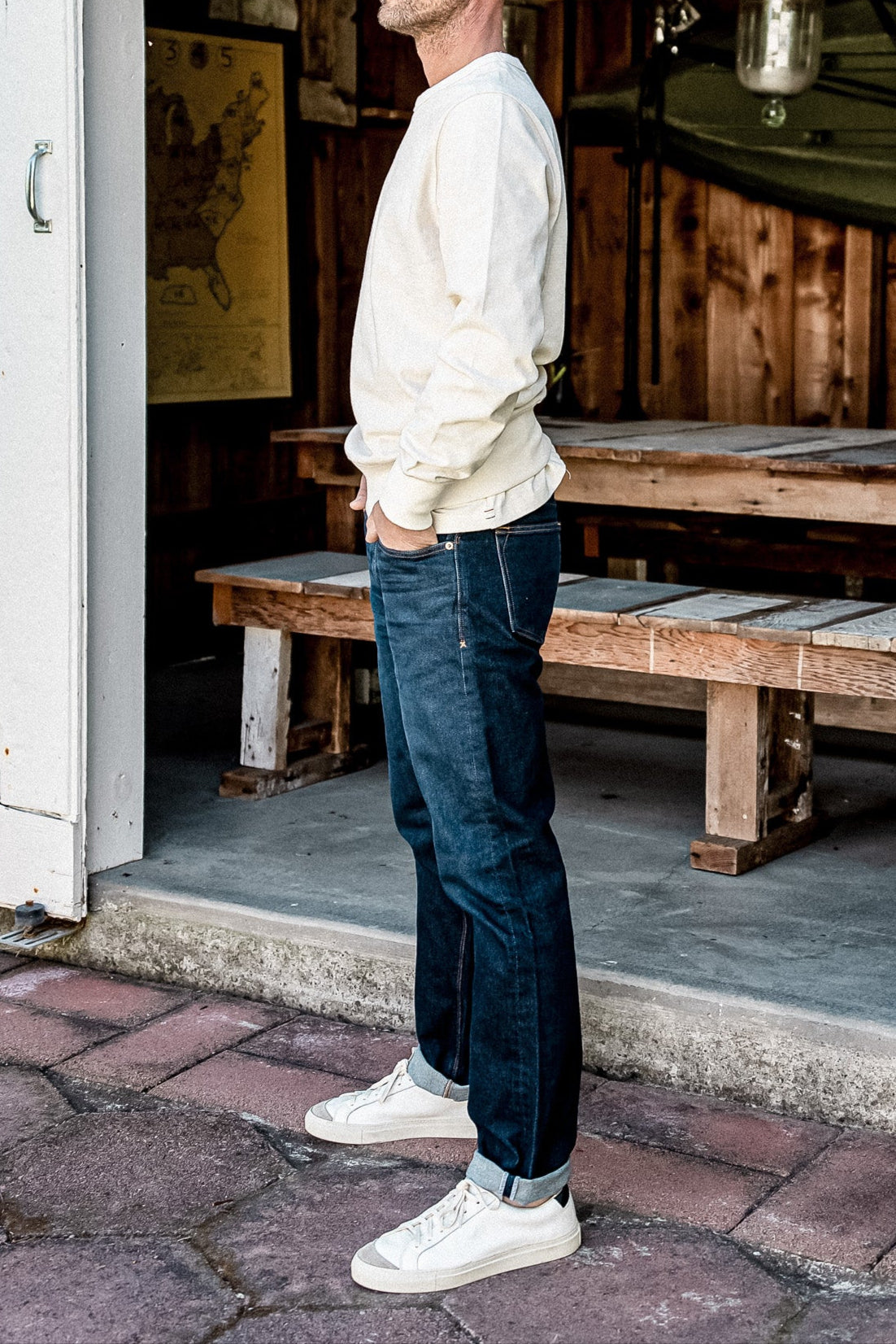 Sam Fit Jean | Ocean Wash Standard Fit