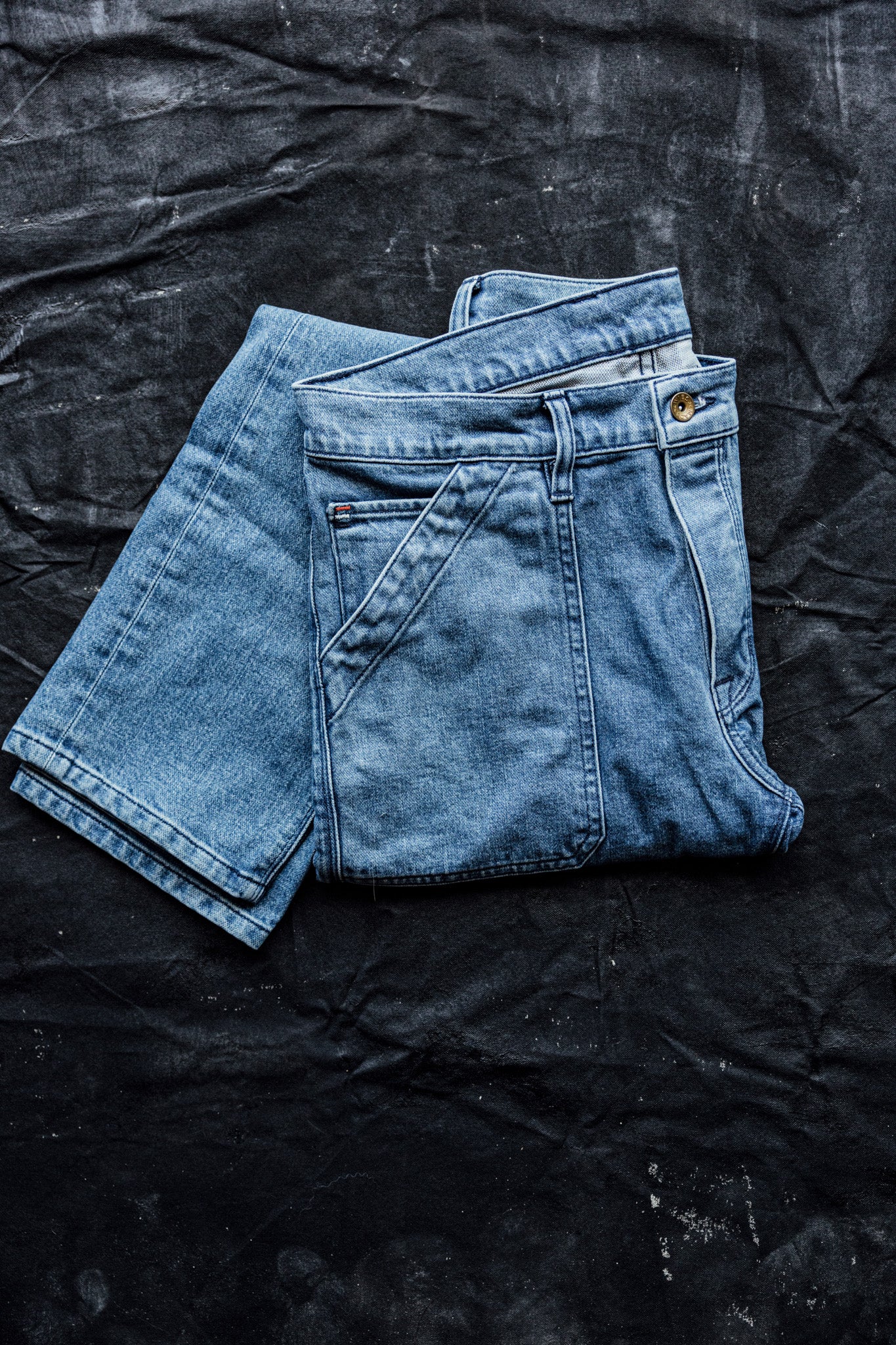 Scout Jean | Salt Wash Denim Military Pant