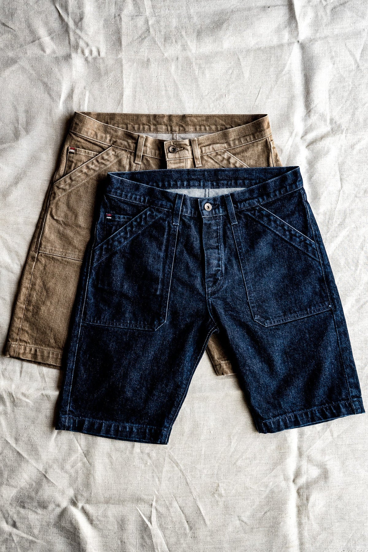 Men | Scout Denim Military Short - Wheat