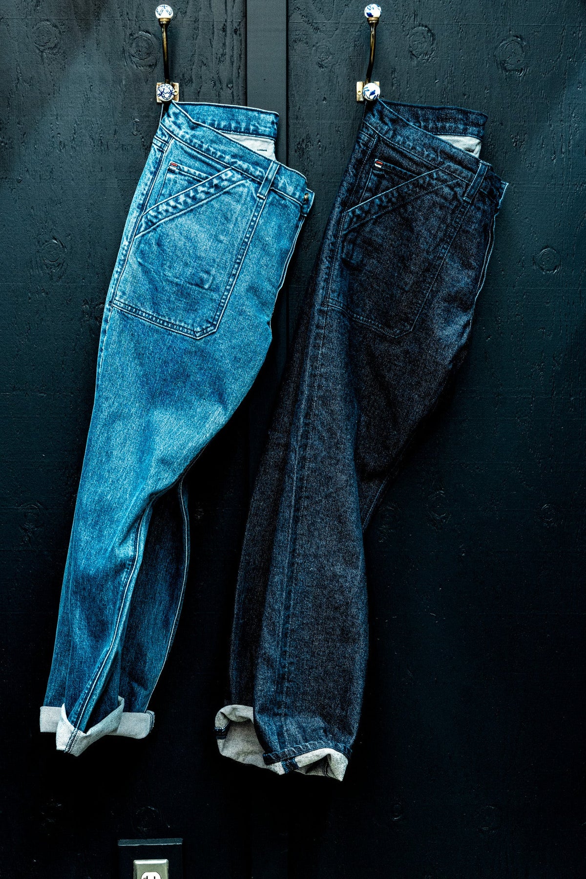 Scout Jean | Denim Military Pant - Ocean