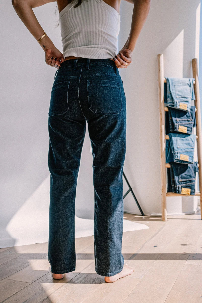 Scout Jean | Ocean Wash Denim Military Pant