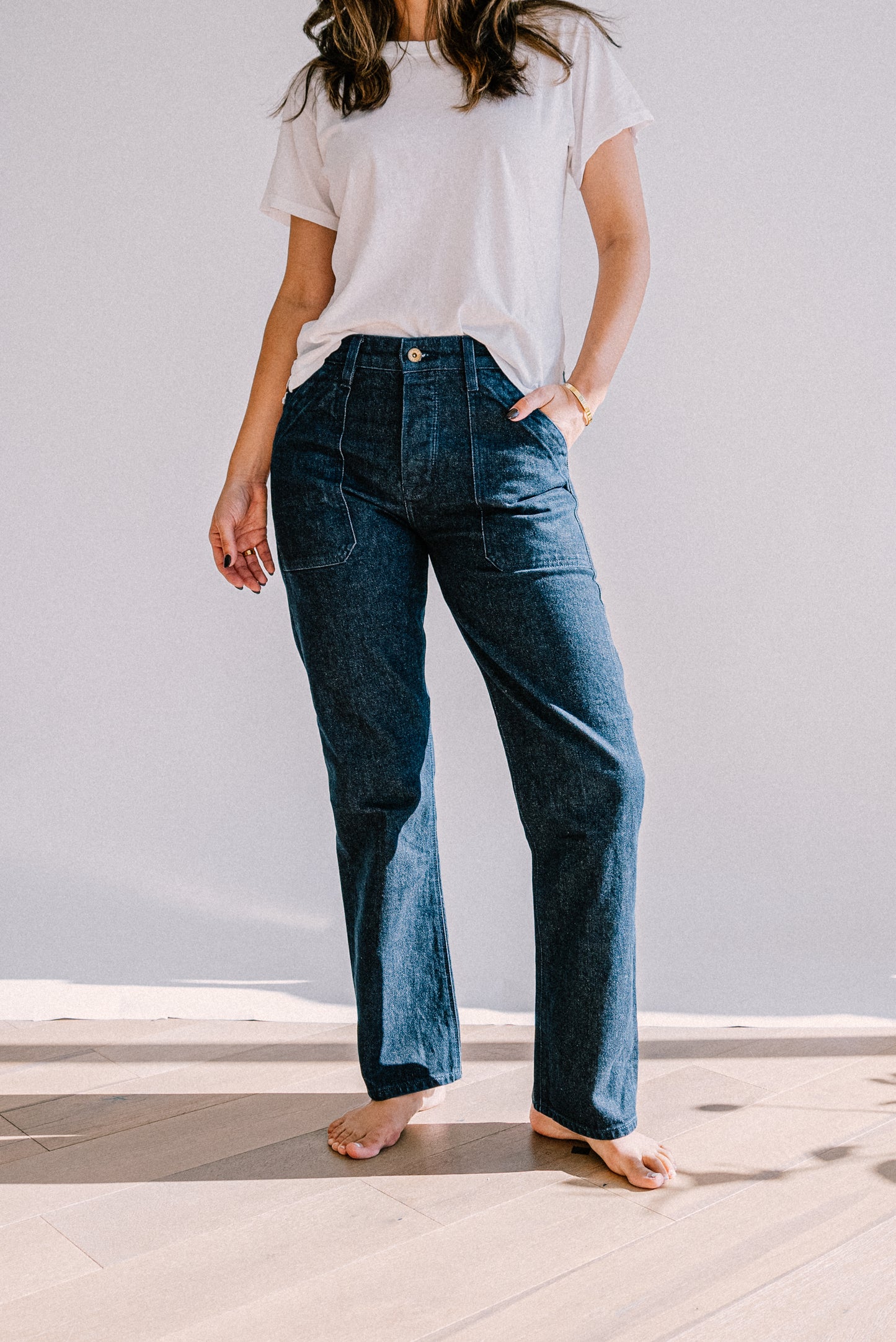 Scout Jean | Ocean Wash Denim Military Pant