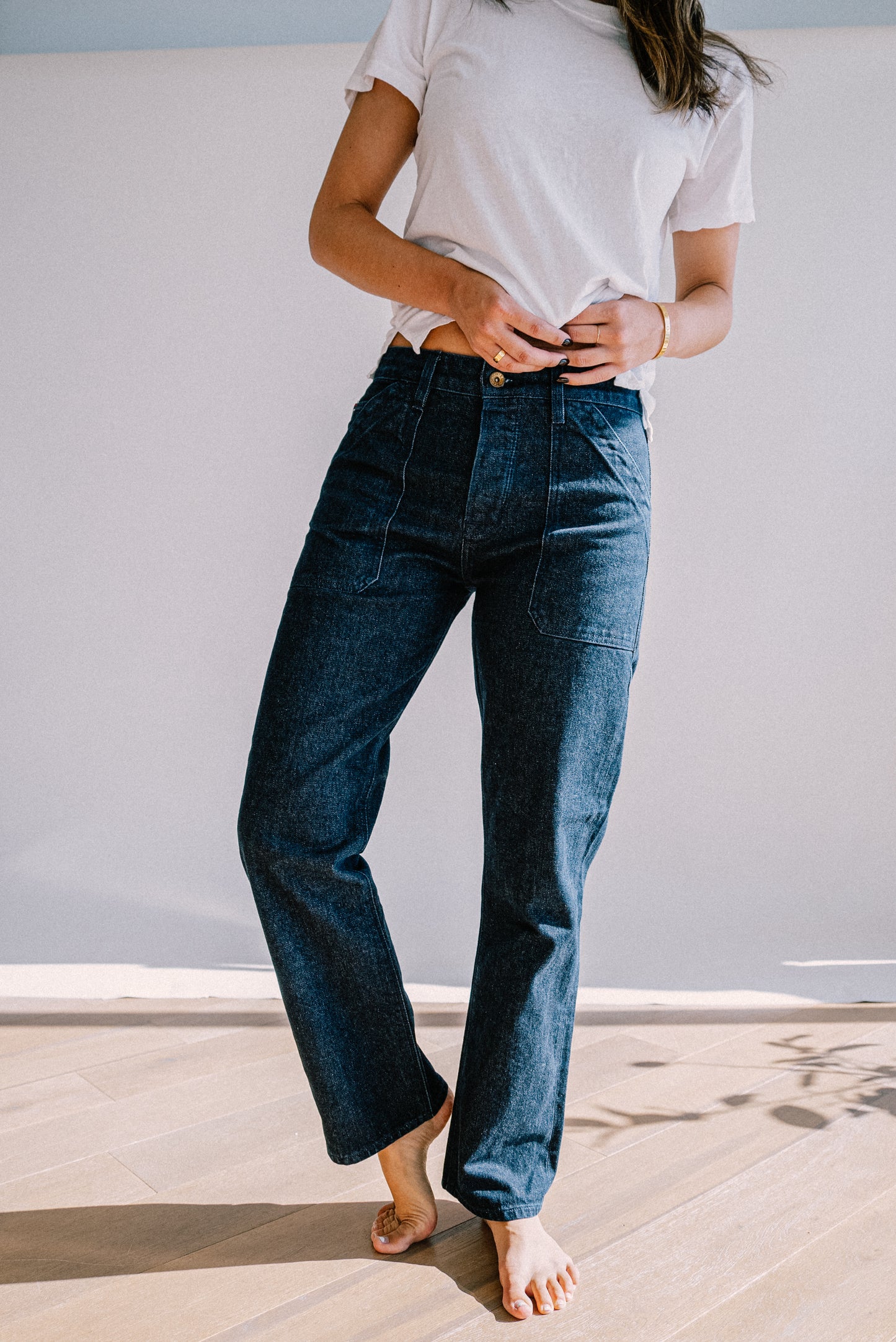 Scout Jean | Ocean Wash Denim Military Pant