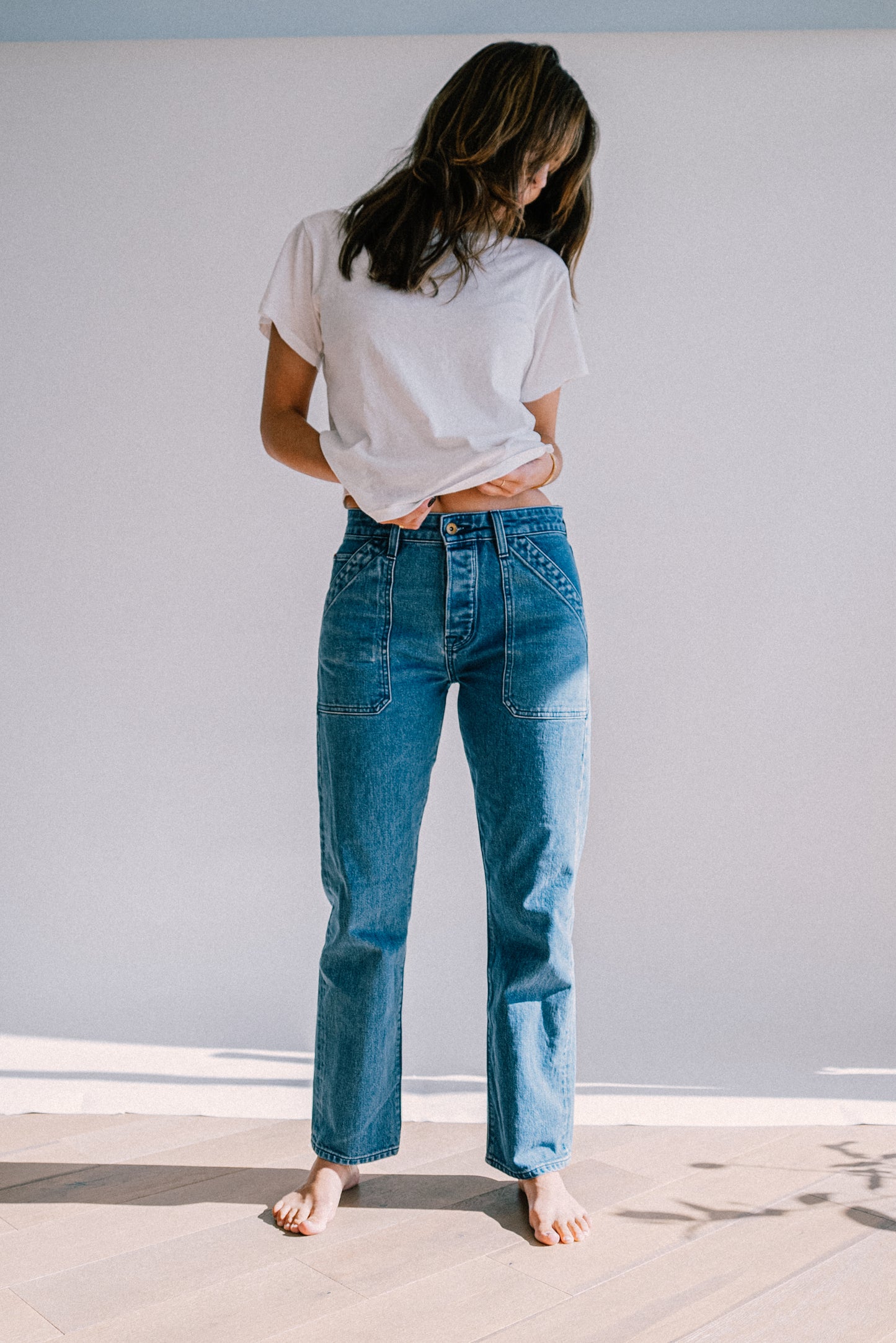 Scout Jean | Salt Wash Denim Military Pant
