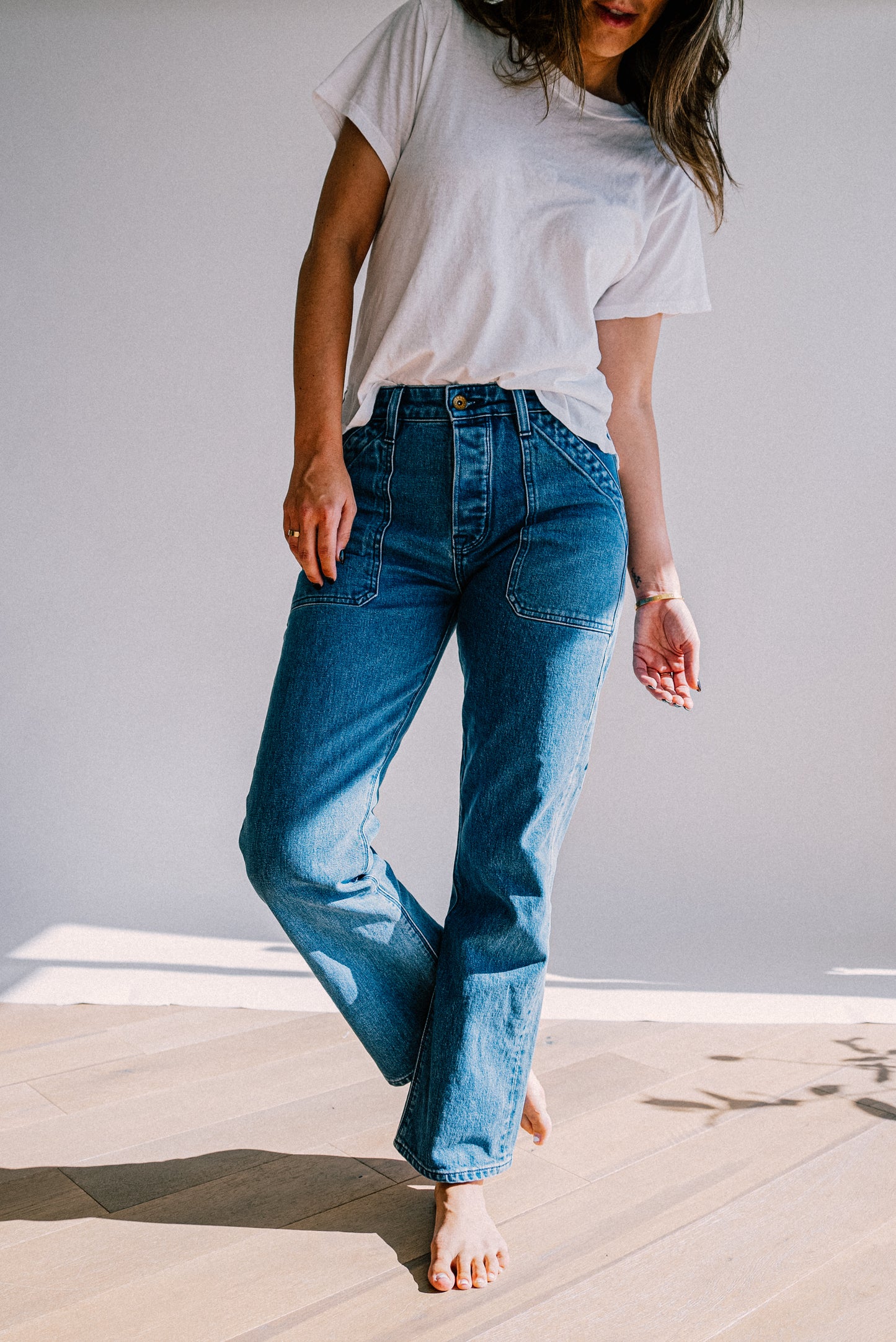 Scout Jean | Salt Wash Denim Military Pant