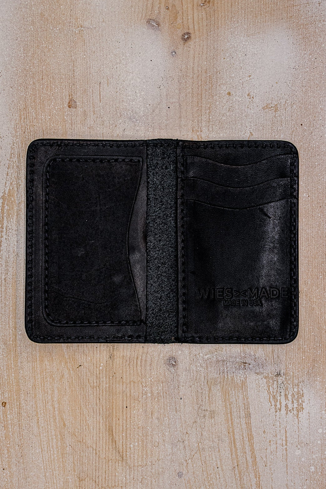 Small Wallet Black | Horween Leather