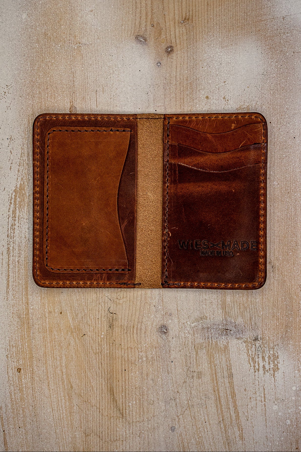 Small Wallet Tan | Horween Leather
