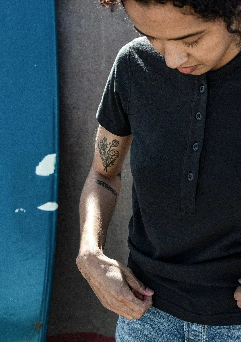 Reyes Henley | 100% Natural Cotton