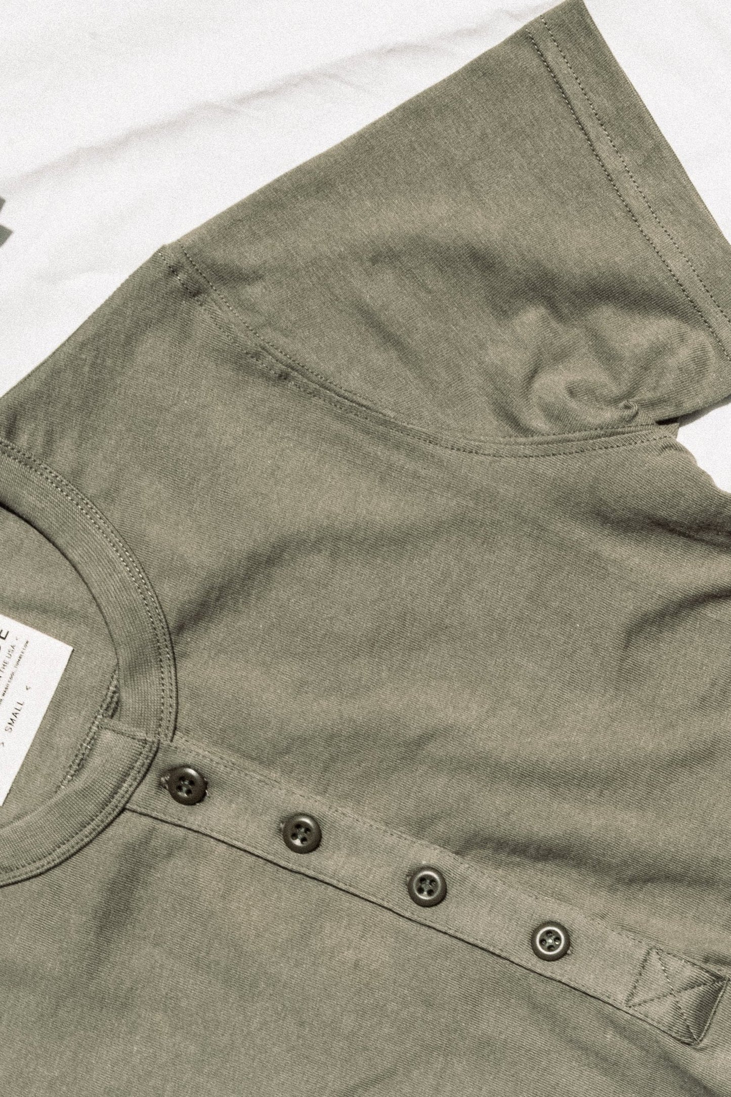 Reyes Henley | Heavyweight 8oz 100% Cotton