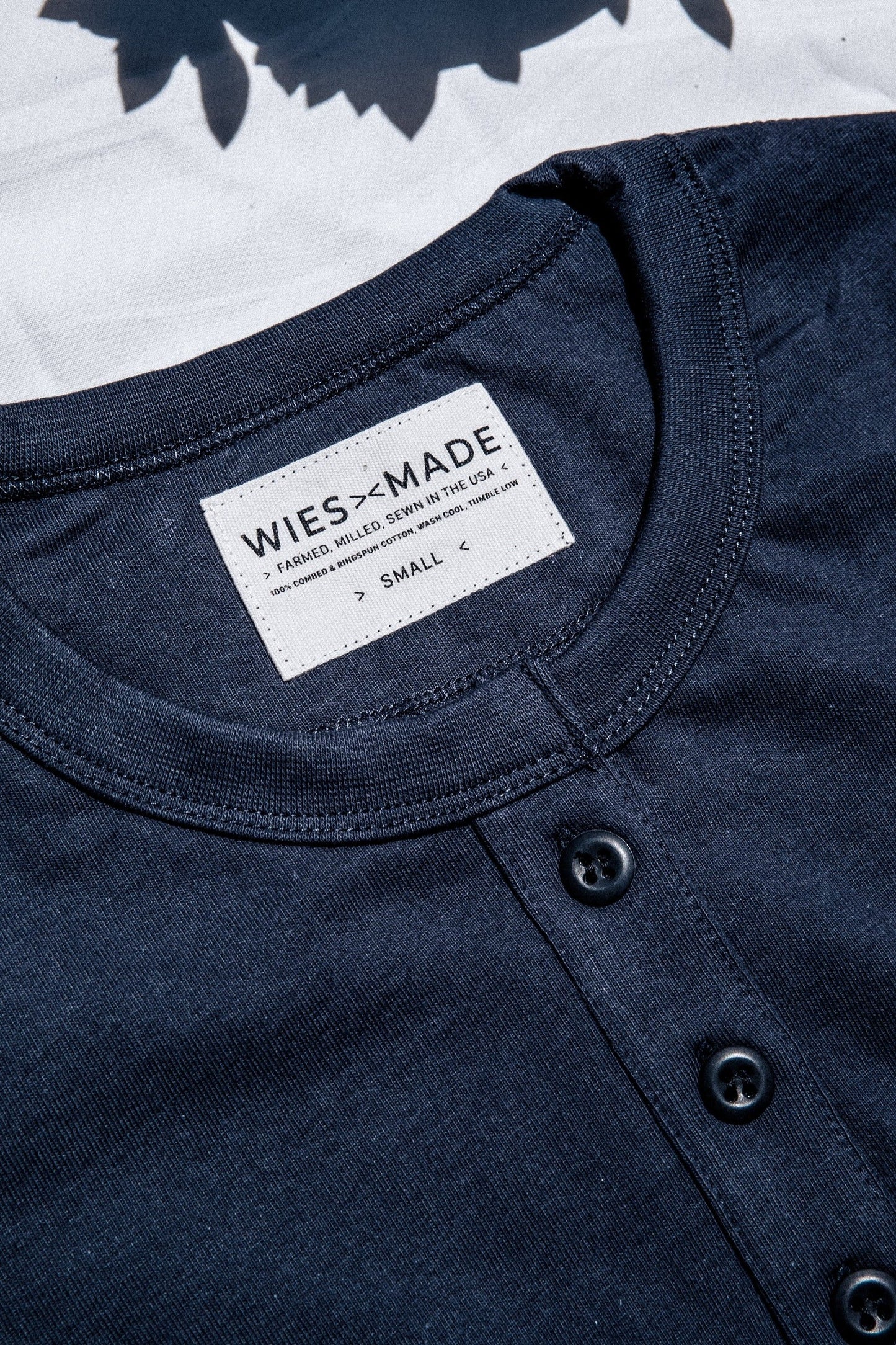 Women's Reyes Heavyweight Henley | 8oz 100% American Made Cotton - Polar