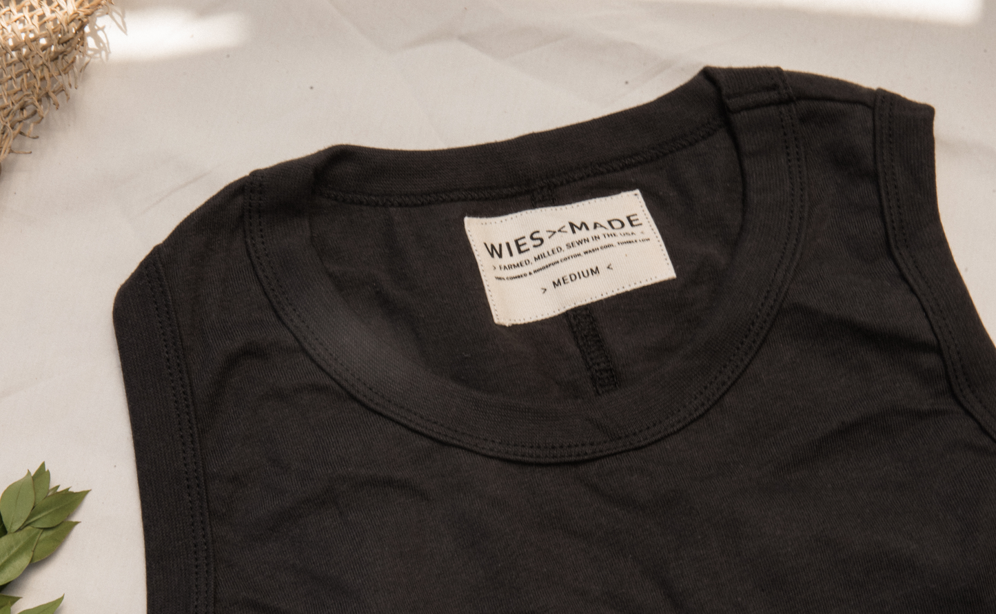 Women's Heather Tank in 8oz 100% Natural Cotton - Basalt