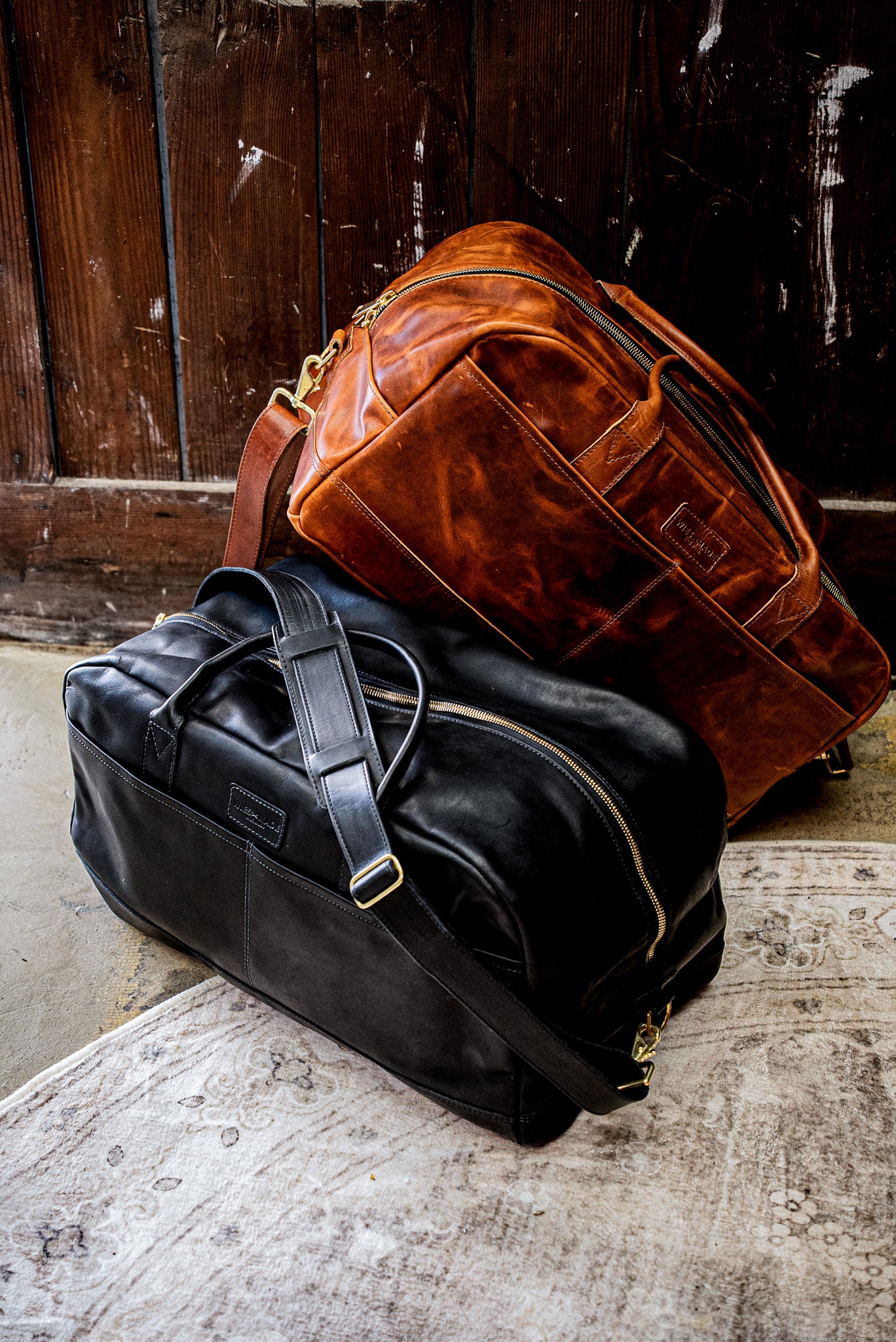 Weekender Bag Tan | Horween Leather