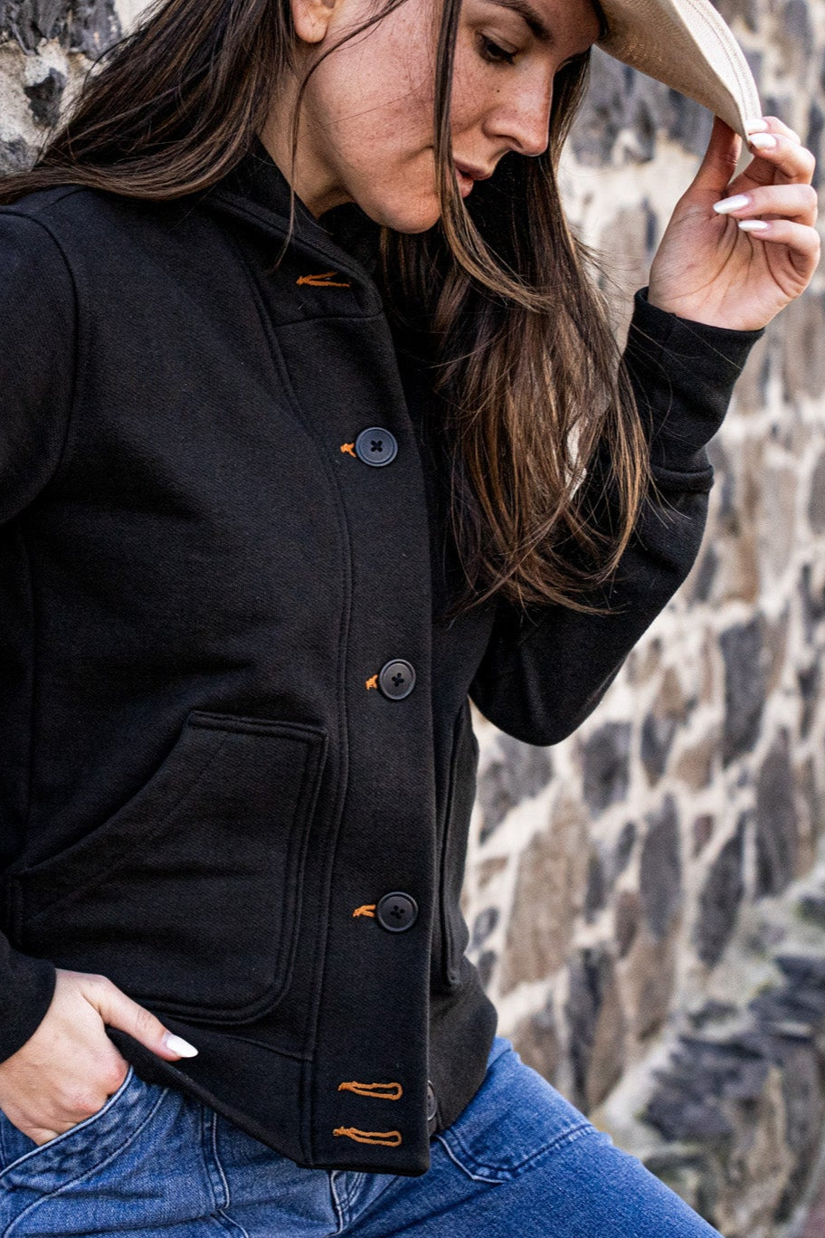 Bodega Cardigan | 140z 100% Cotton French Terry