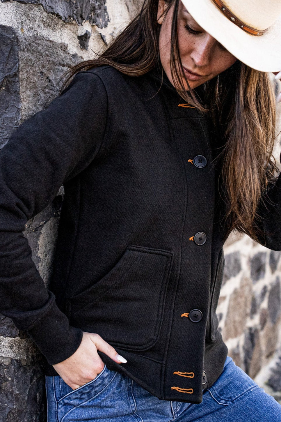 Bodega Cardigan | 140z 100% Cotton French Terry