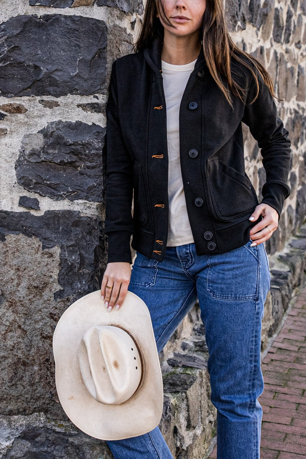 Bodega Cardigan | 140z 100% Cotton French Terry