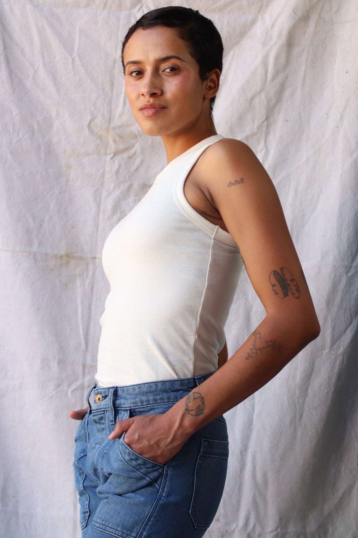 Bolinas Tank | 100% Natural Cotton