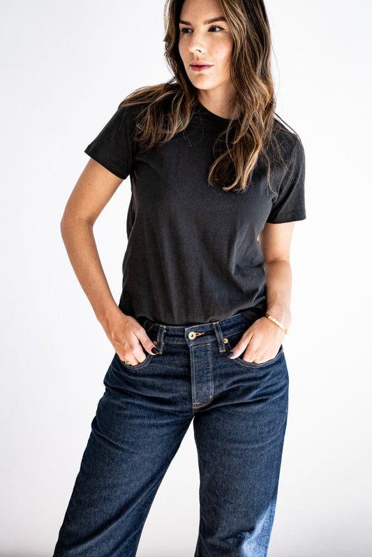 Reyes Boxy Tee | 100% Natural Cotton