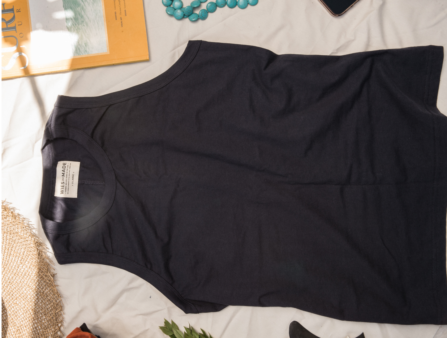 Women's Heather Tank in 8oz 100% Natural Cotton - Polar