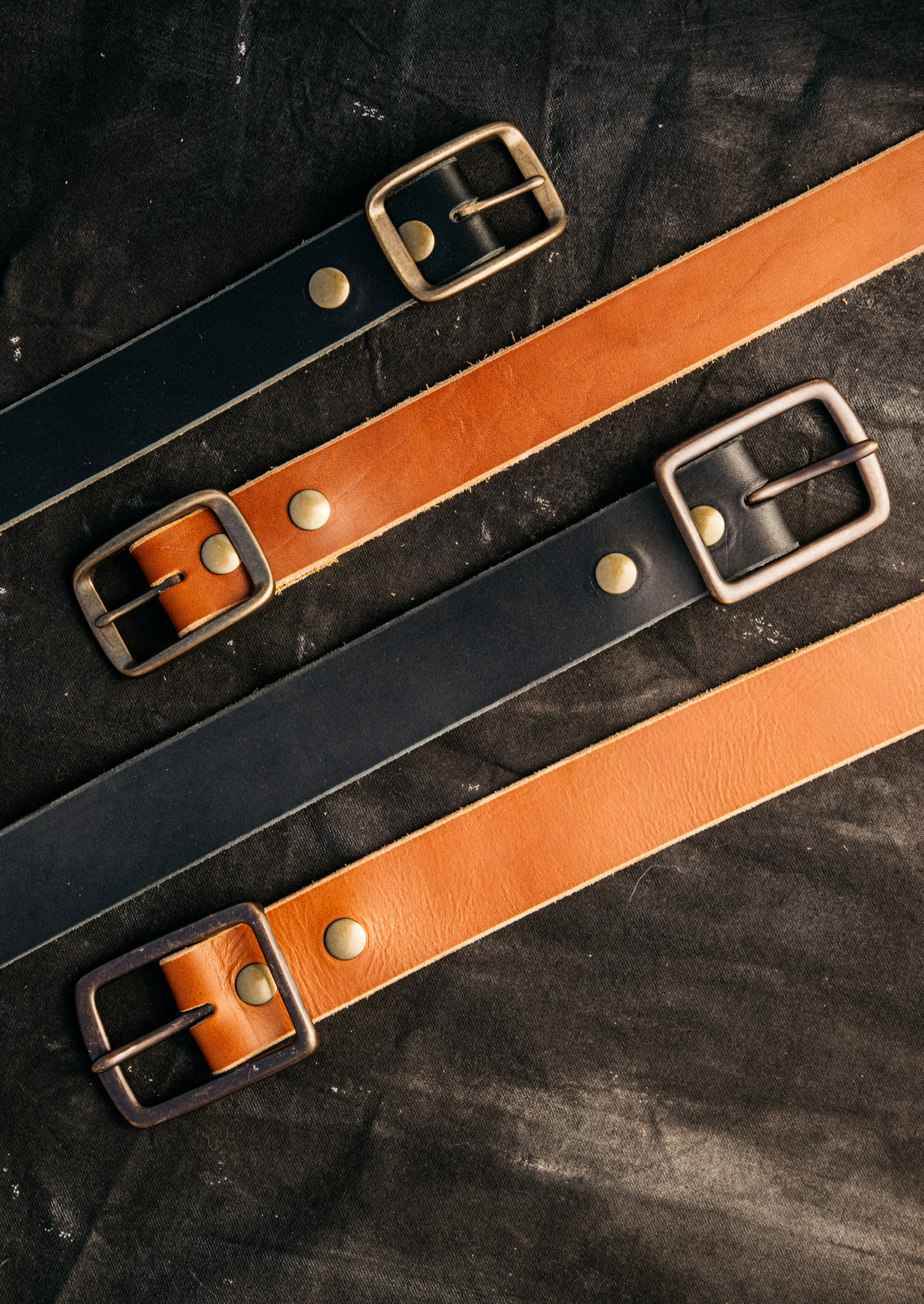 Latico American Made 1.5 Leather Belt | Saddle