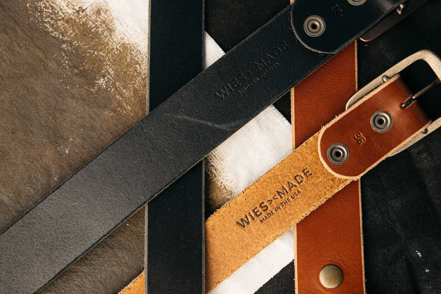 Latico American Made 1.5 Leather Belt | Saddle