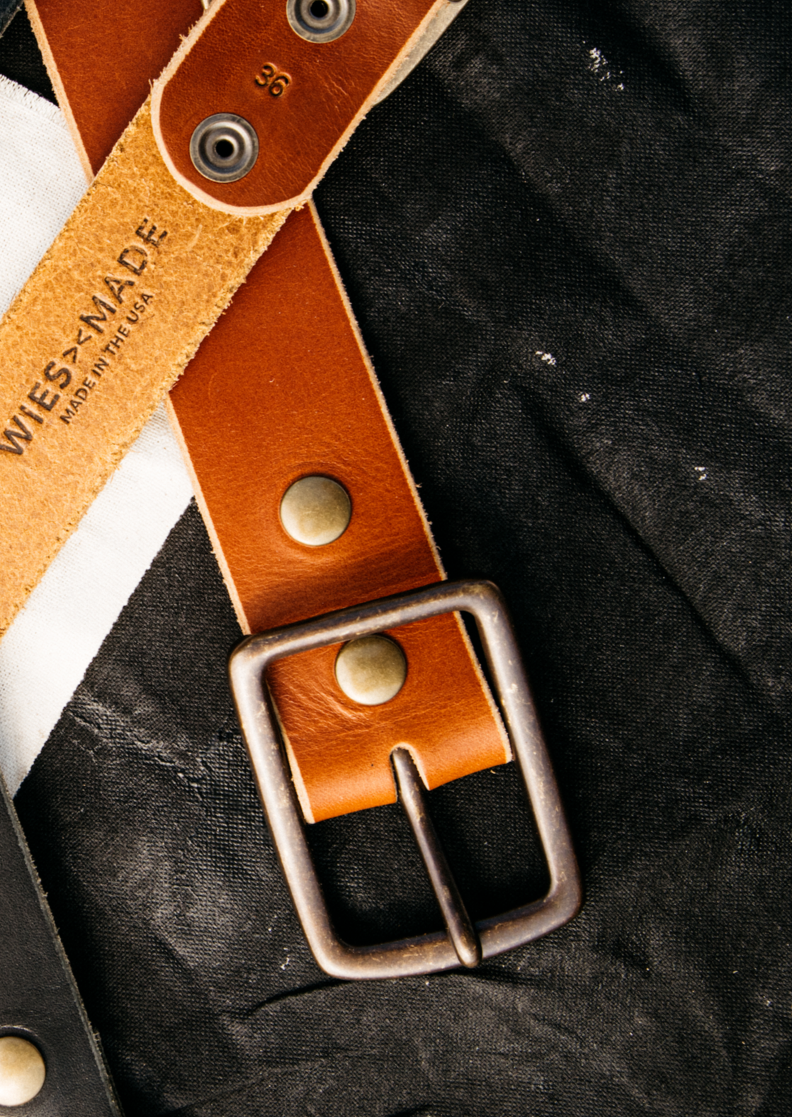Latico American Made 1.7 Leather Belt | Saddle