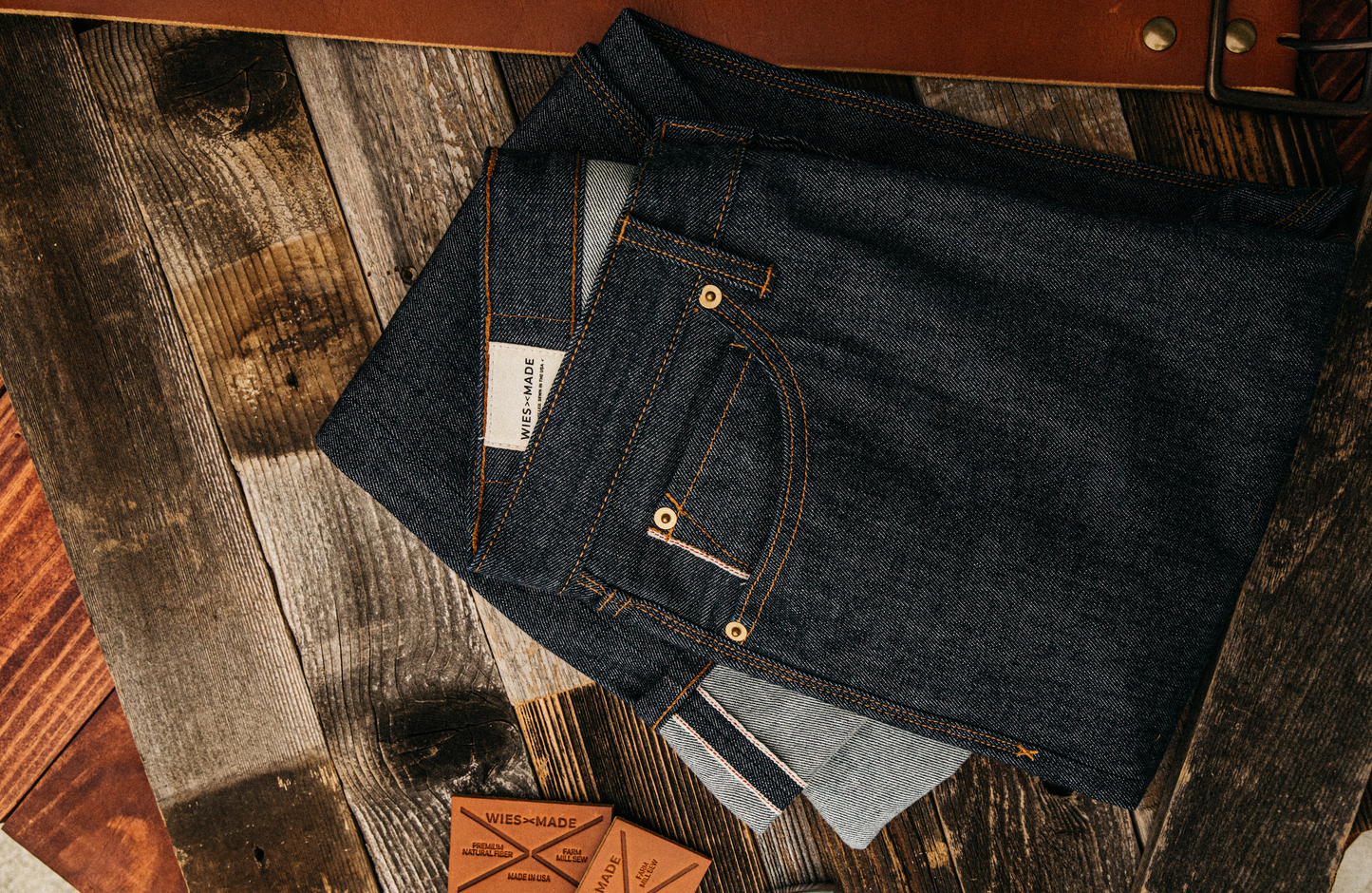 Jack Raw in Vidalia Mills  | 14oz Selvedge Jeans