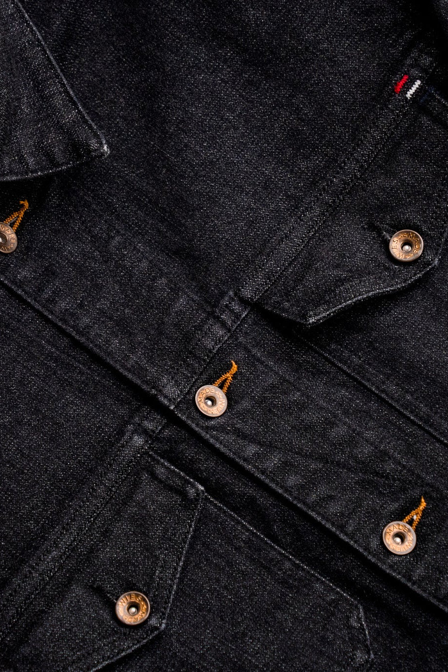 Artcher Jacket Black Stone | 14oz Broken Twill Denim – WiesMade
