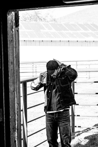 Men | Artcher Jacket | 14oz Broken Twill Denim - Ocean