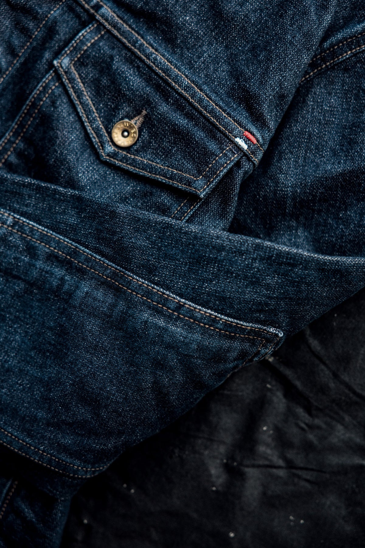 Men | Artcher Jacket | 14oz Broken Twill Denim - Ocean