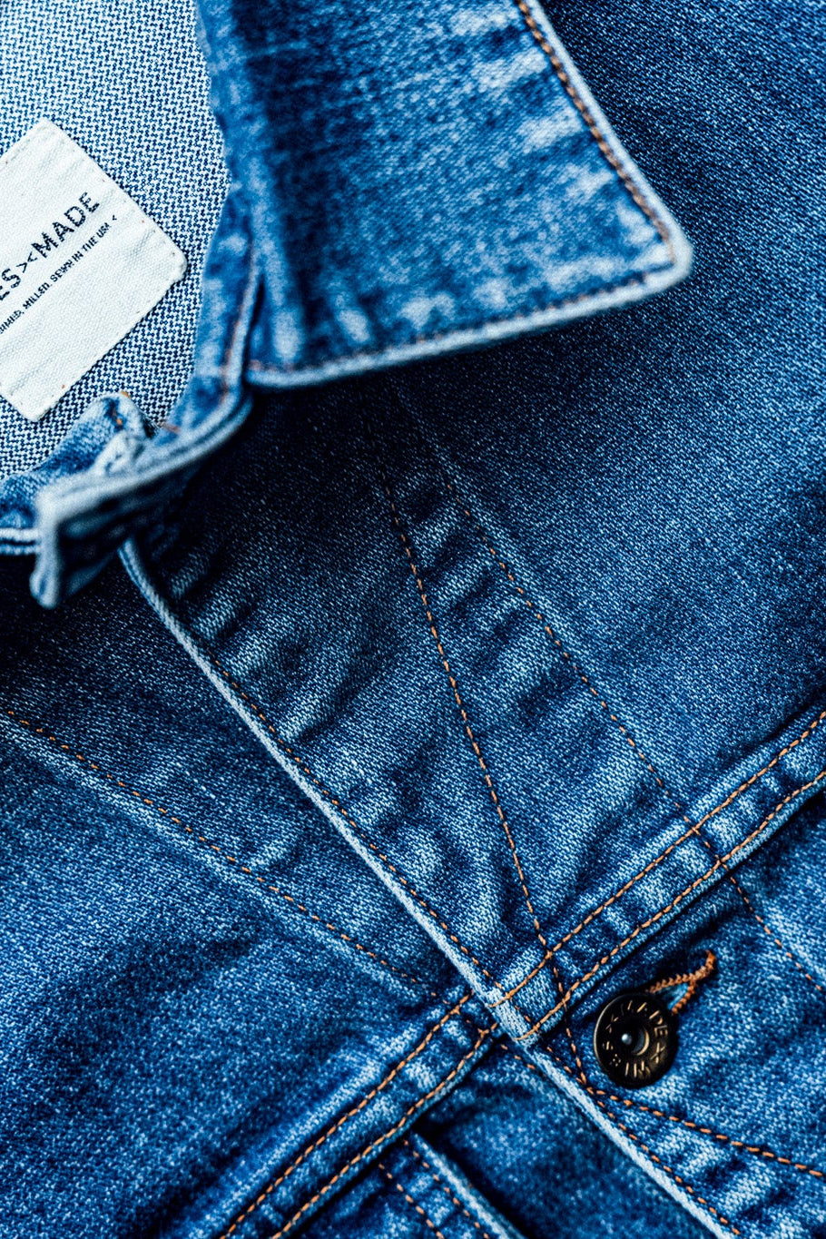 Men | Artcher Jacket | 14oz Broken Twill Denim - Salt