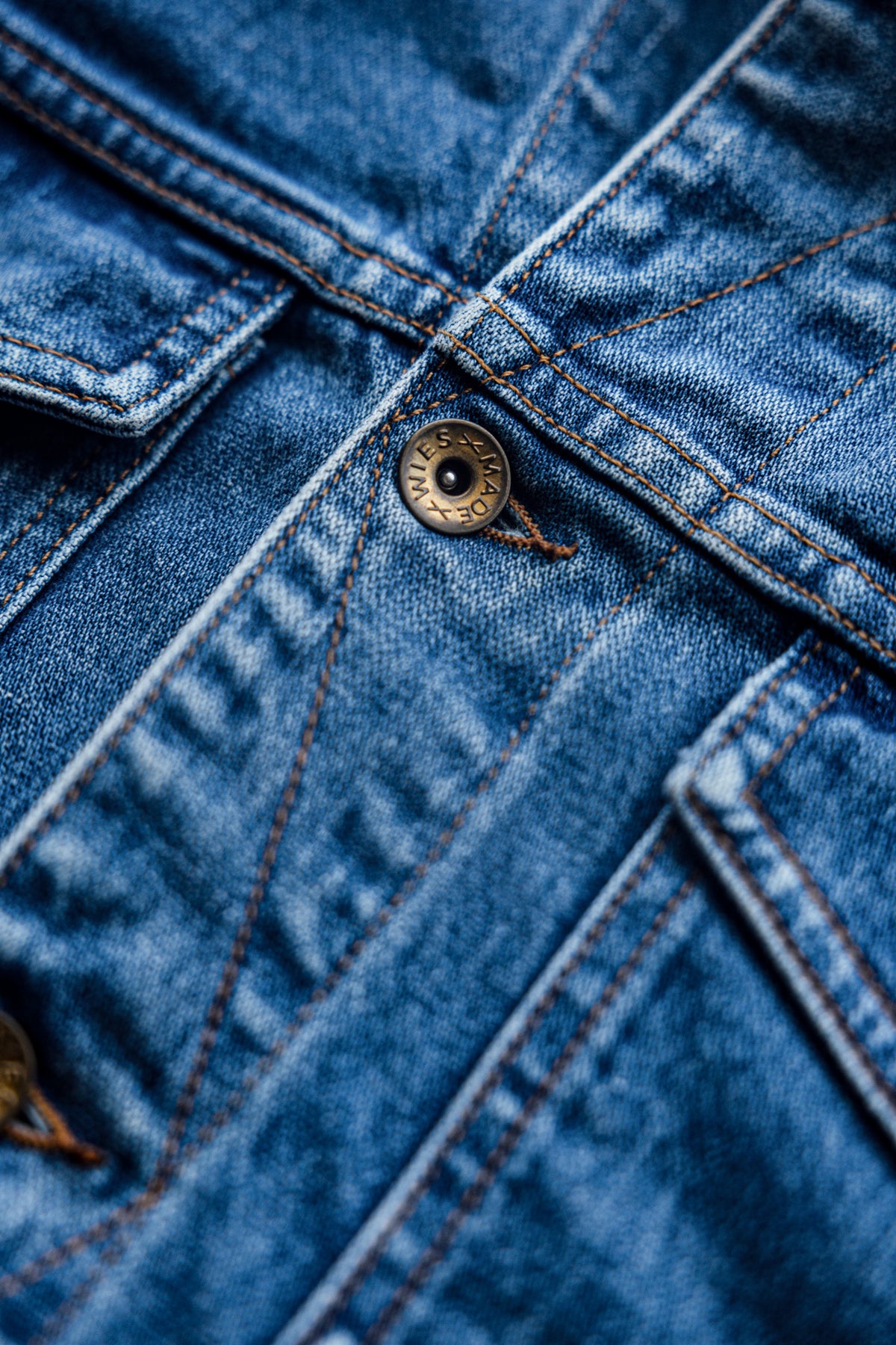 Men | Artcher Jacket | 14oz Broken Twill Denim - Salt